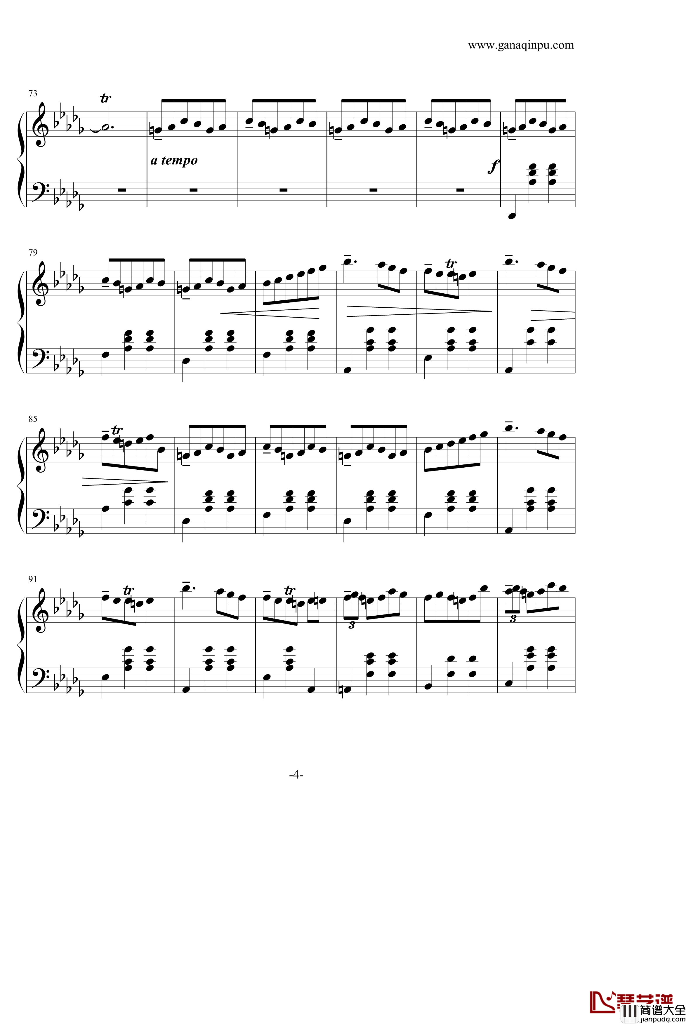 降D大调华丽圆舞曲_肖邦_chopin