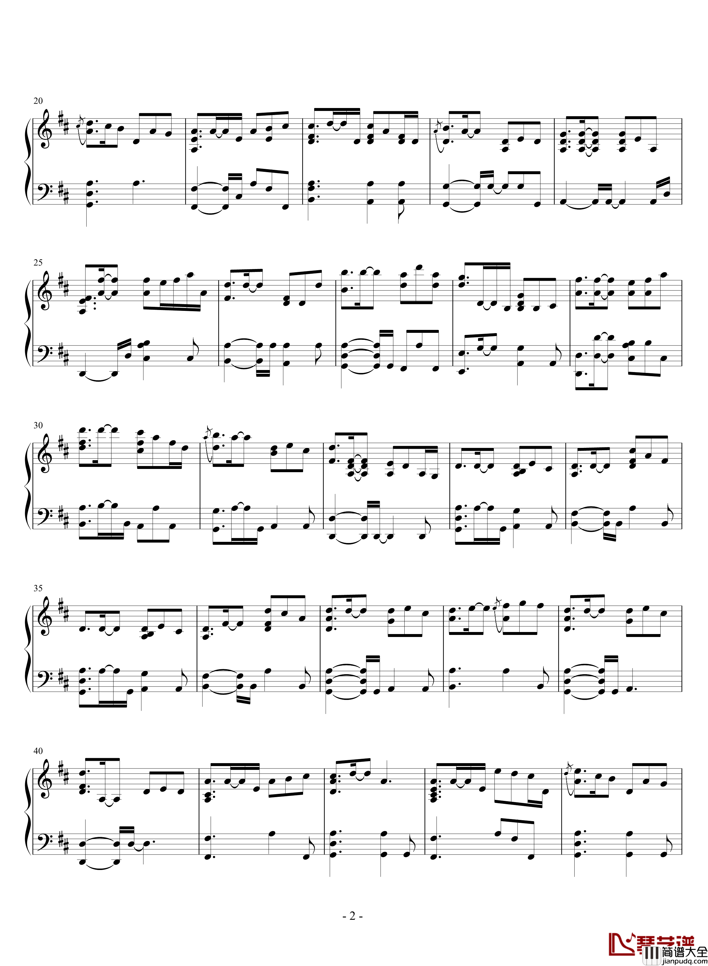 Hope钢琴谱_Yiruma