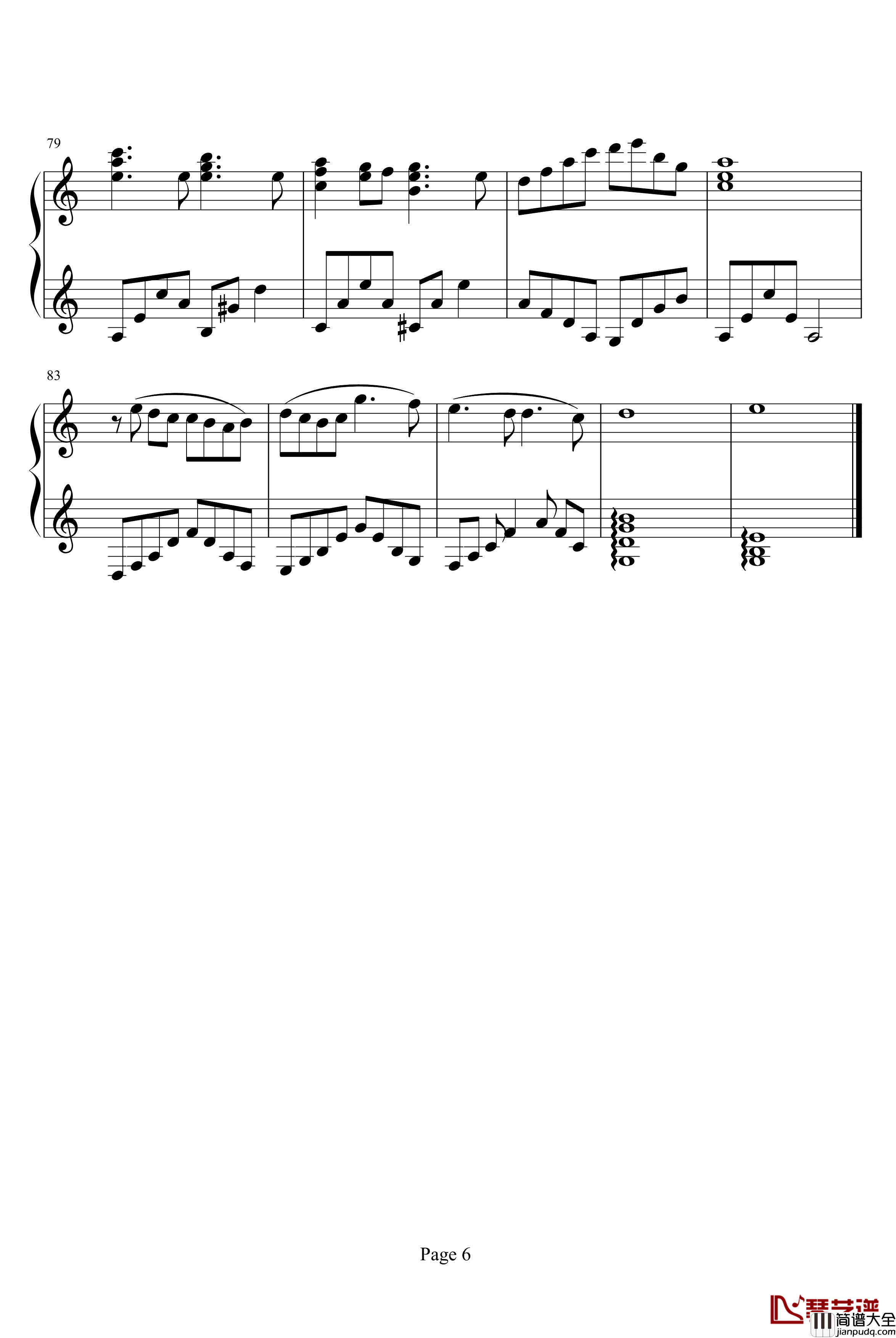 THE_CHANGING_SEASONS钢琴谱_久石让
