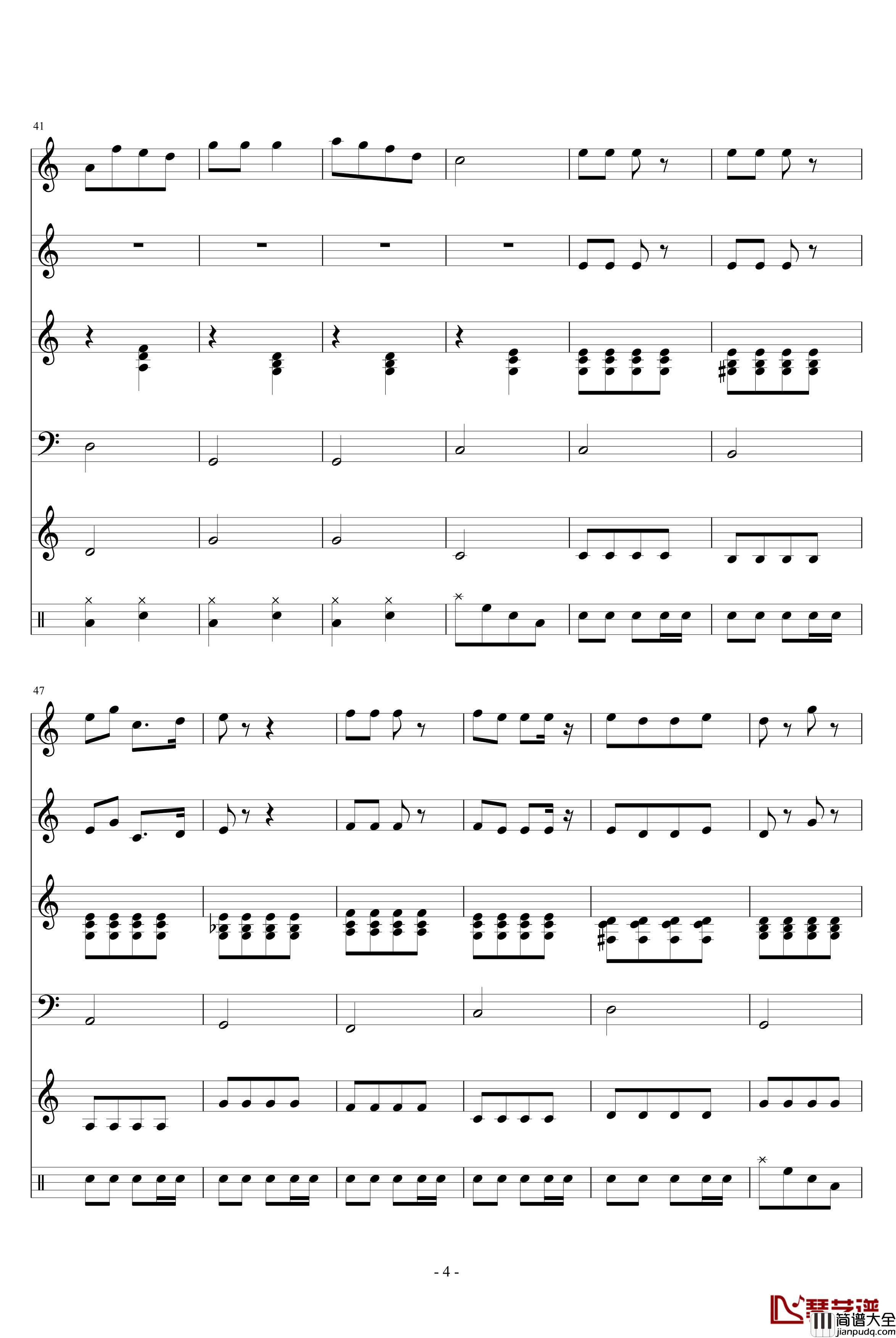 铃儿响叮当钢琴谱_贝多芬_beethoven