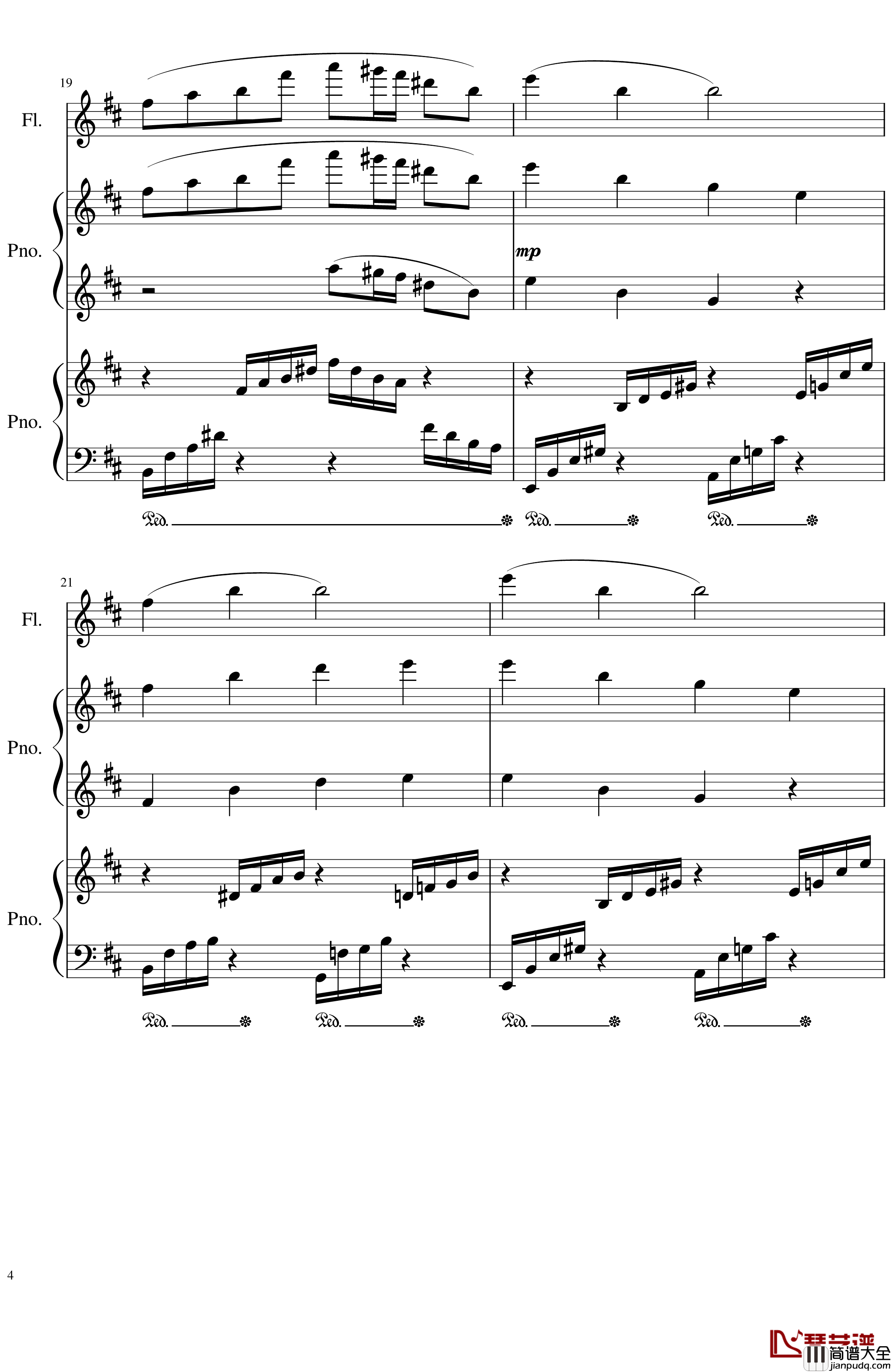Clair_de_lune,_Op.109b_钢琴谱_Version_for_two_pianos_and_flute_in_D_Major_一个球