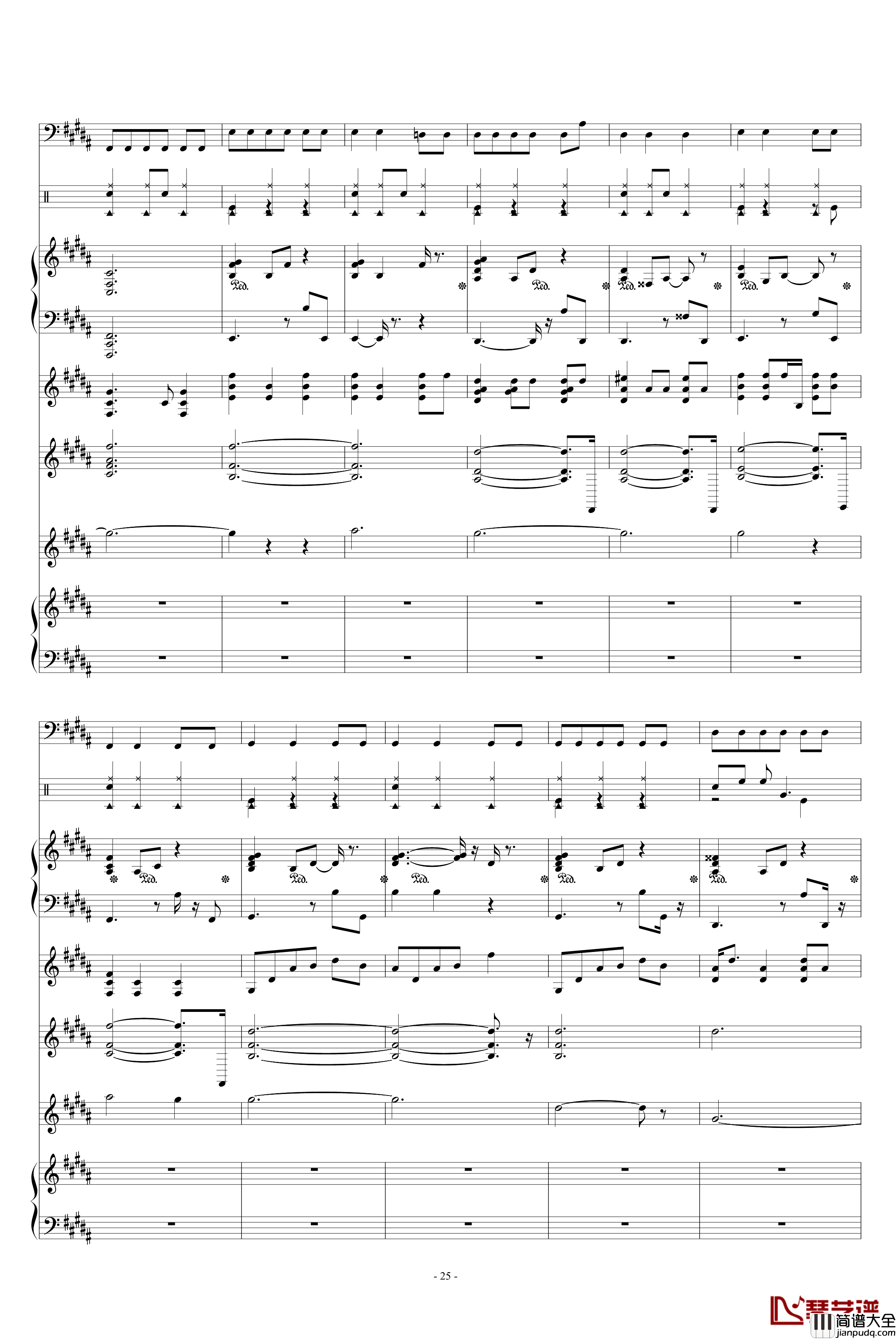 _angels_JAZZ_DEMO钢琴谱_陈宇喆