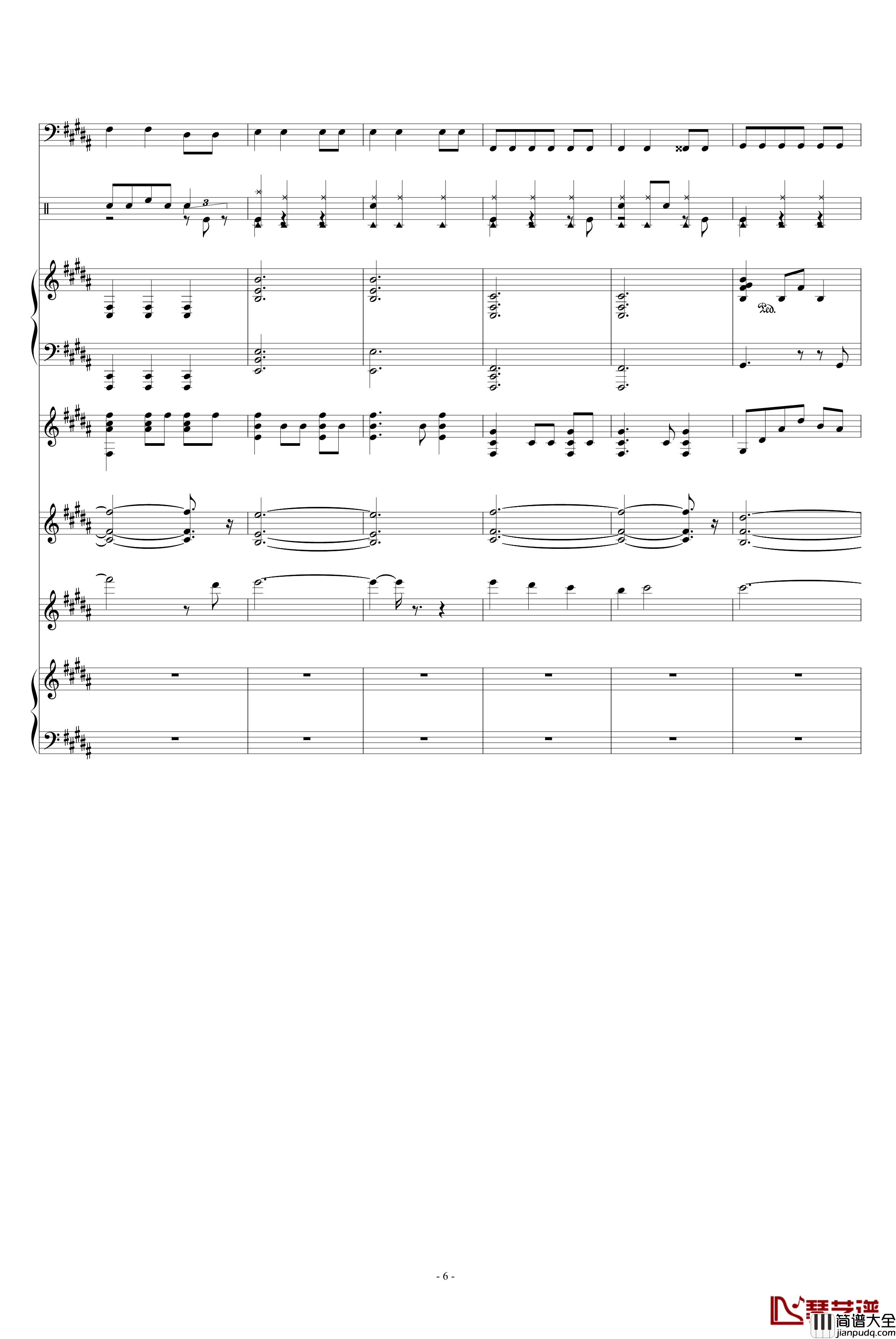 _angels_JAZZ_DEMO钢琴谱_陈宇喆