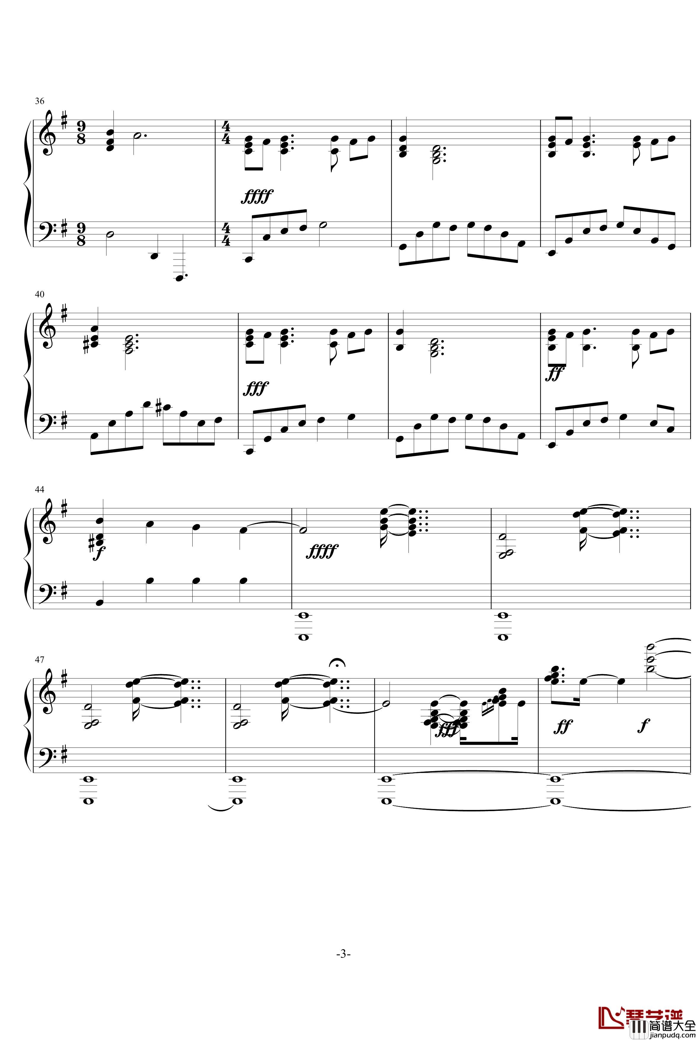 Burden_of_Truth钢琴谱_Crisis_Core_Final_Fantasy_VII_维纳斯