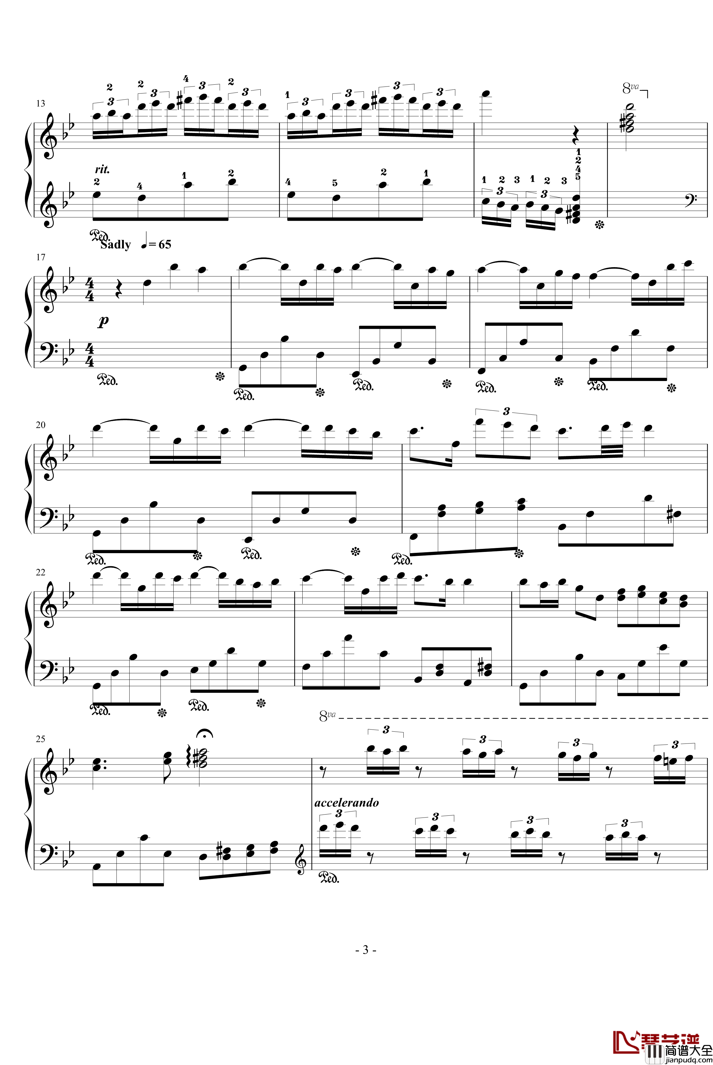 梦之祭钢琴谱_完美演奏谱_Ku.Klux.Klan