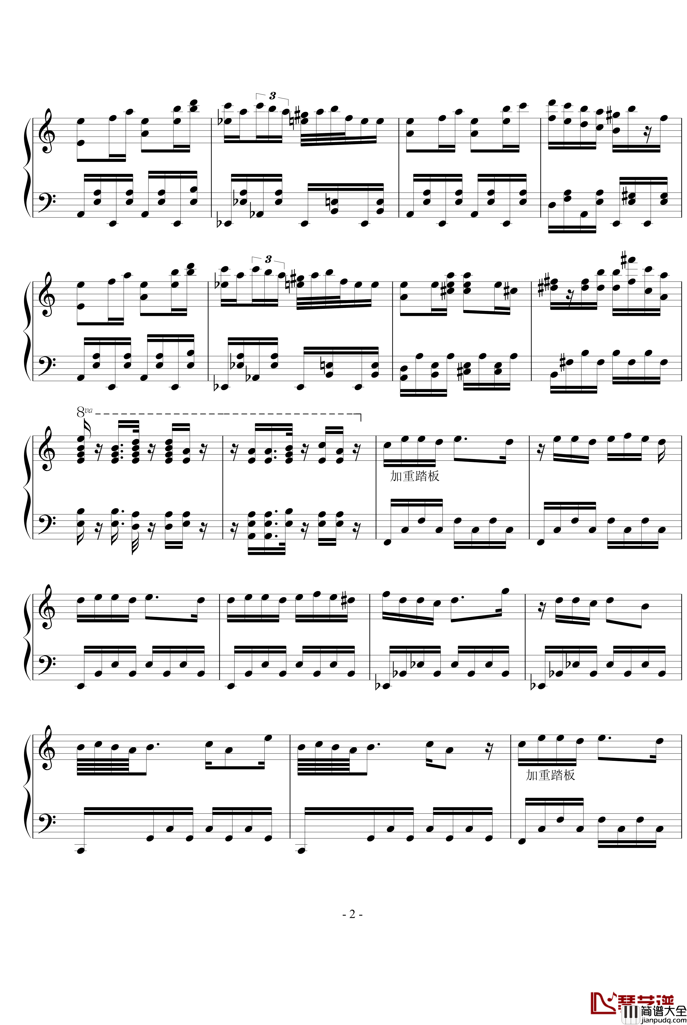 圣少女领域钢琴谱_蔷薇少女第二季主题曲_动漫影视