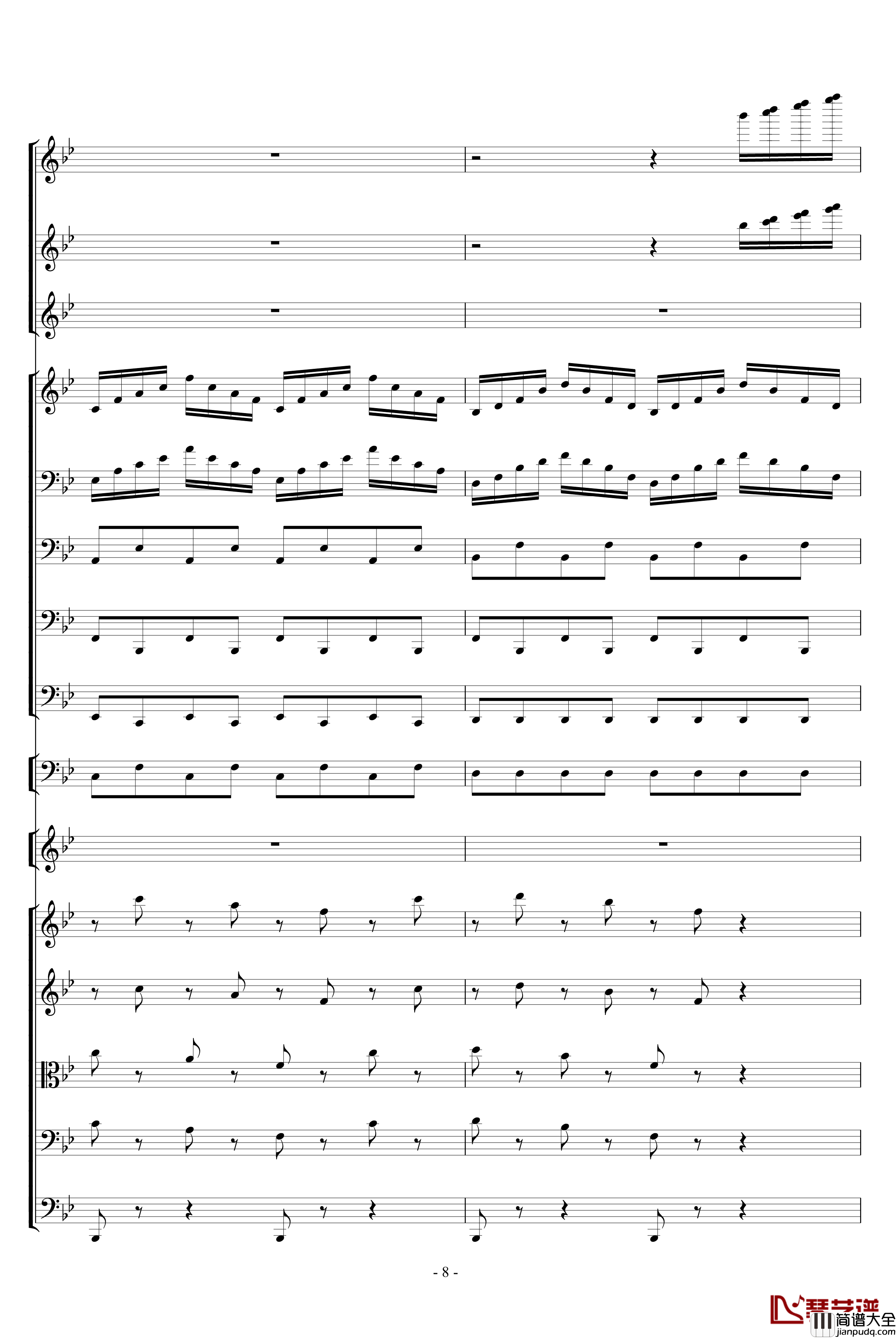 中国舞曲钢琴谱_柴科夫斯基_Peter_Ilyich_Tchaikovsky