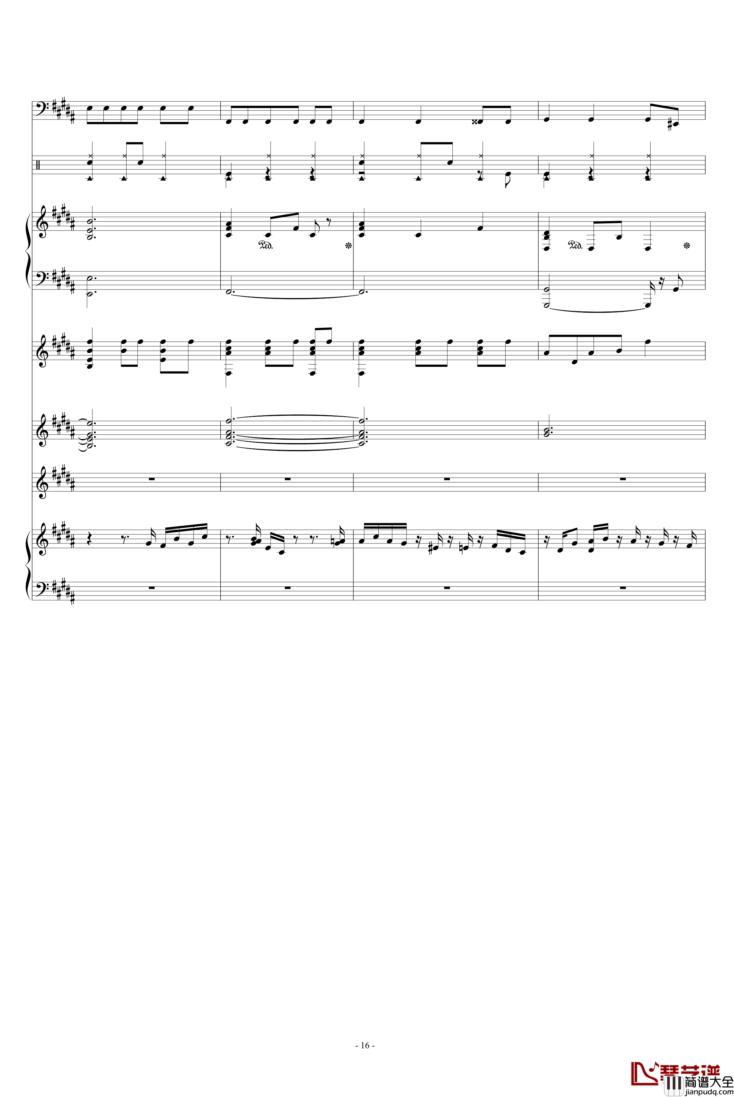 _angels_JAZZ_DEMO钢琴谱_陈宇喆