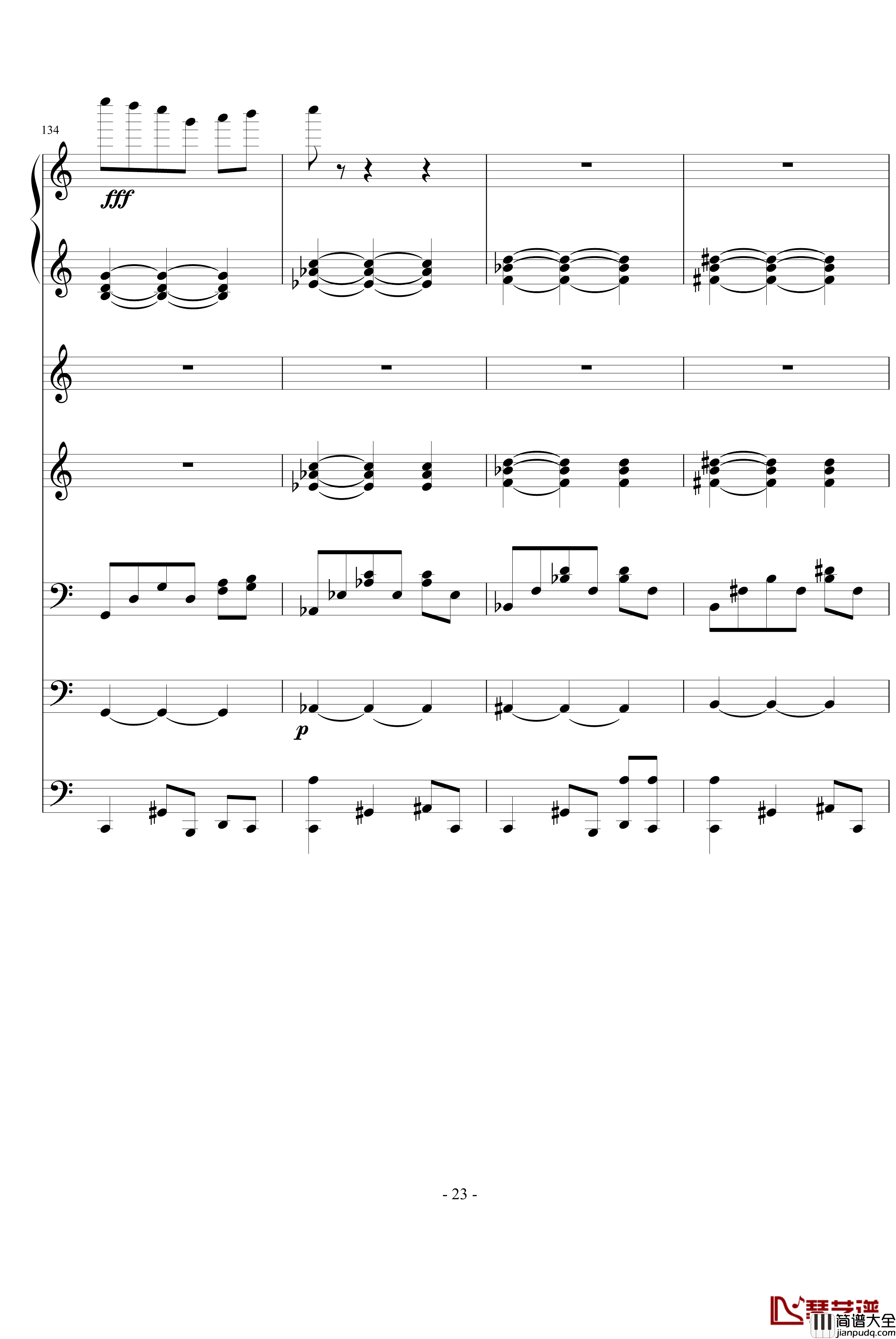 优雅钢琴谱_ellocz_夜洛第四首圆舞曲