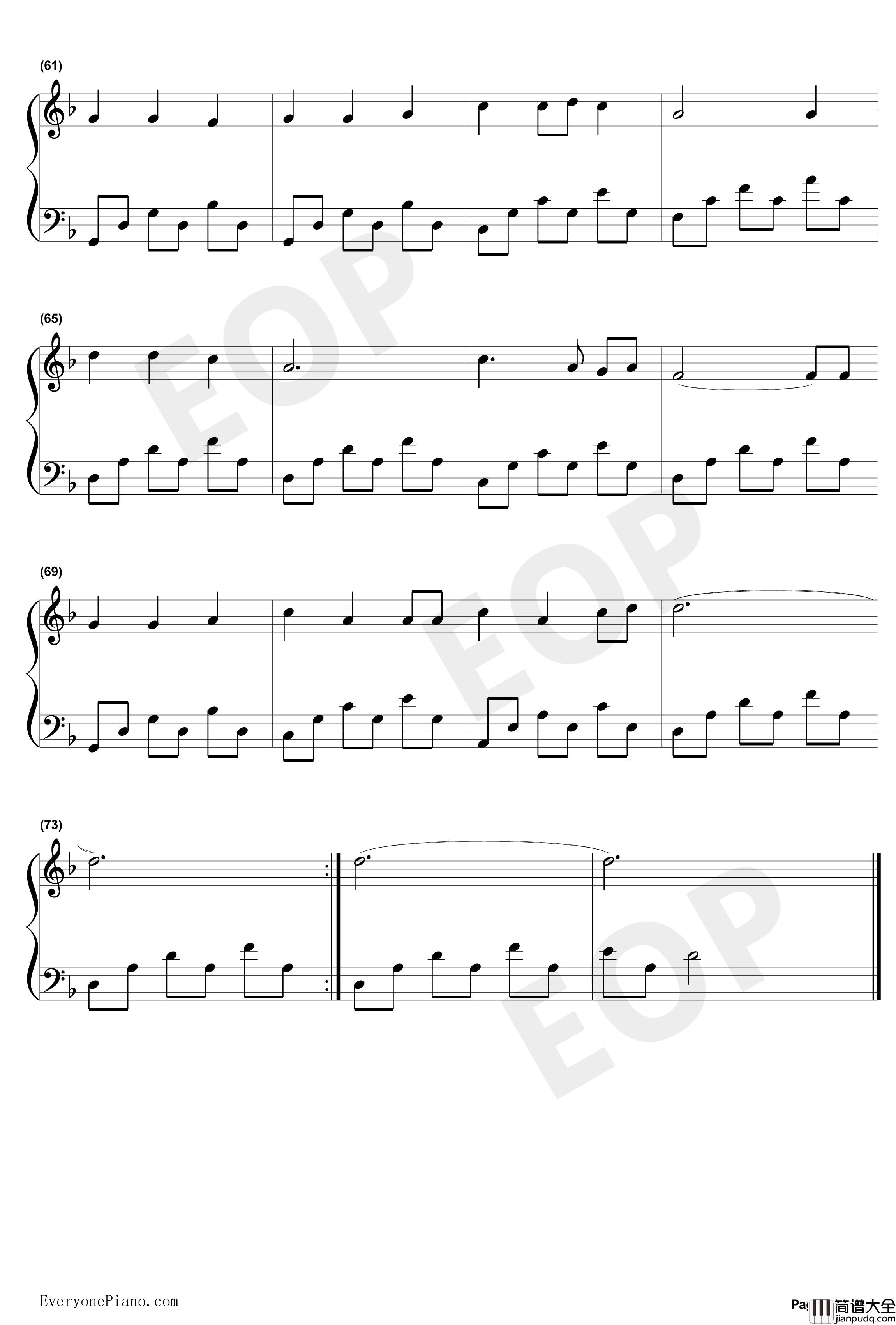 站着等你三千年钢琴谱_王琪_好听的痴情恋曲