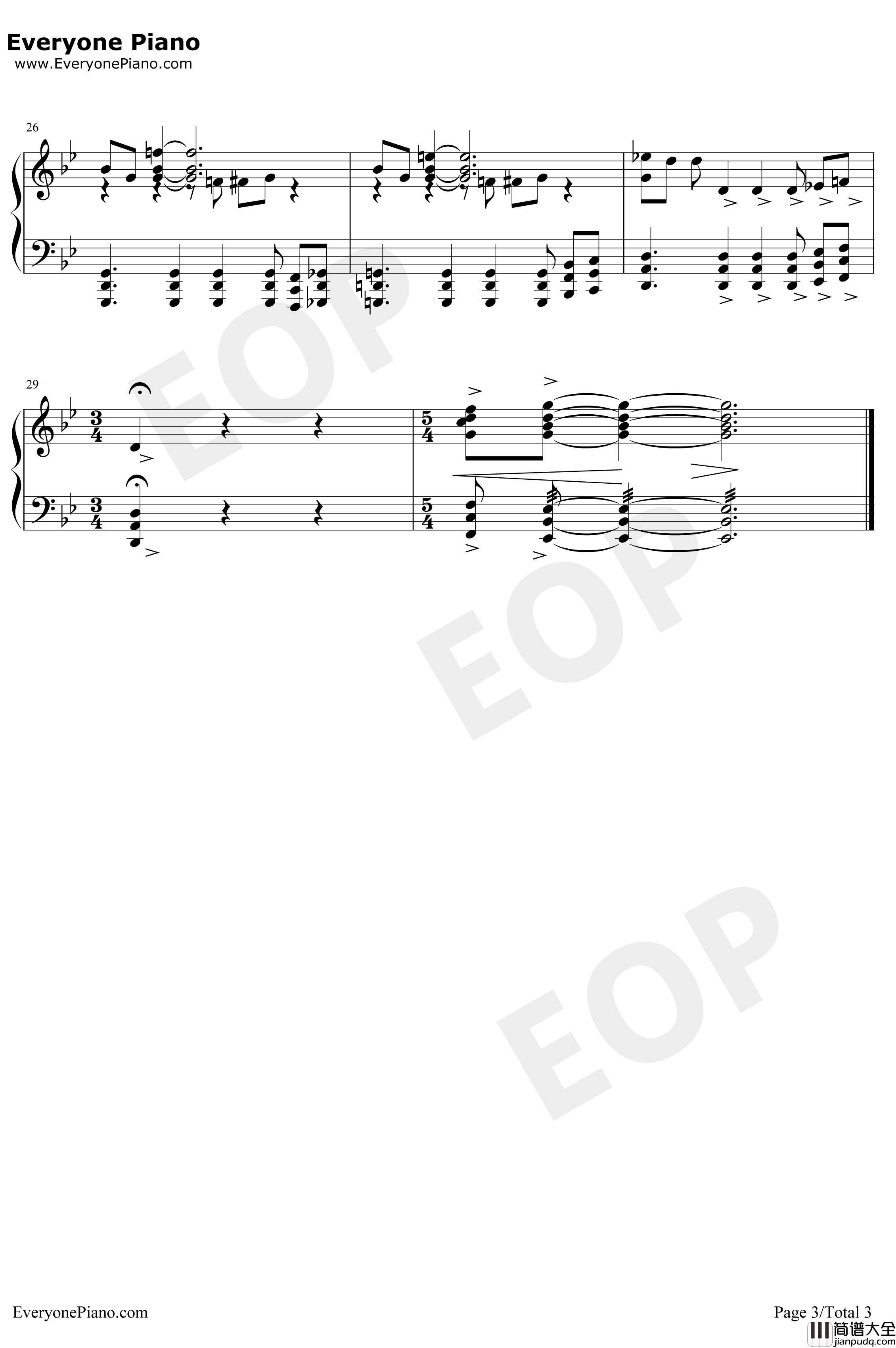 The_Theme_of_Mission_Impossible钢琴谱_LaloSchifrin_TheThemeofMissionImpossible