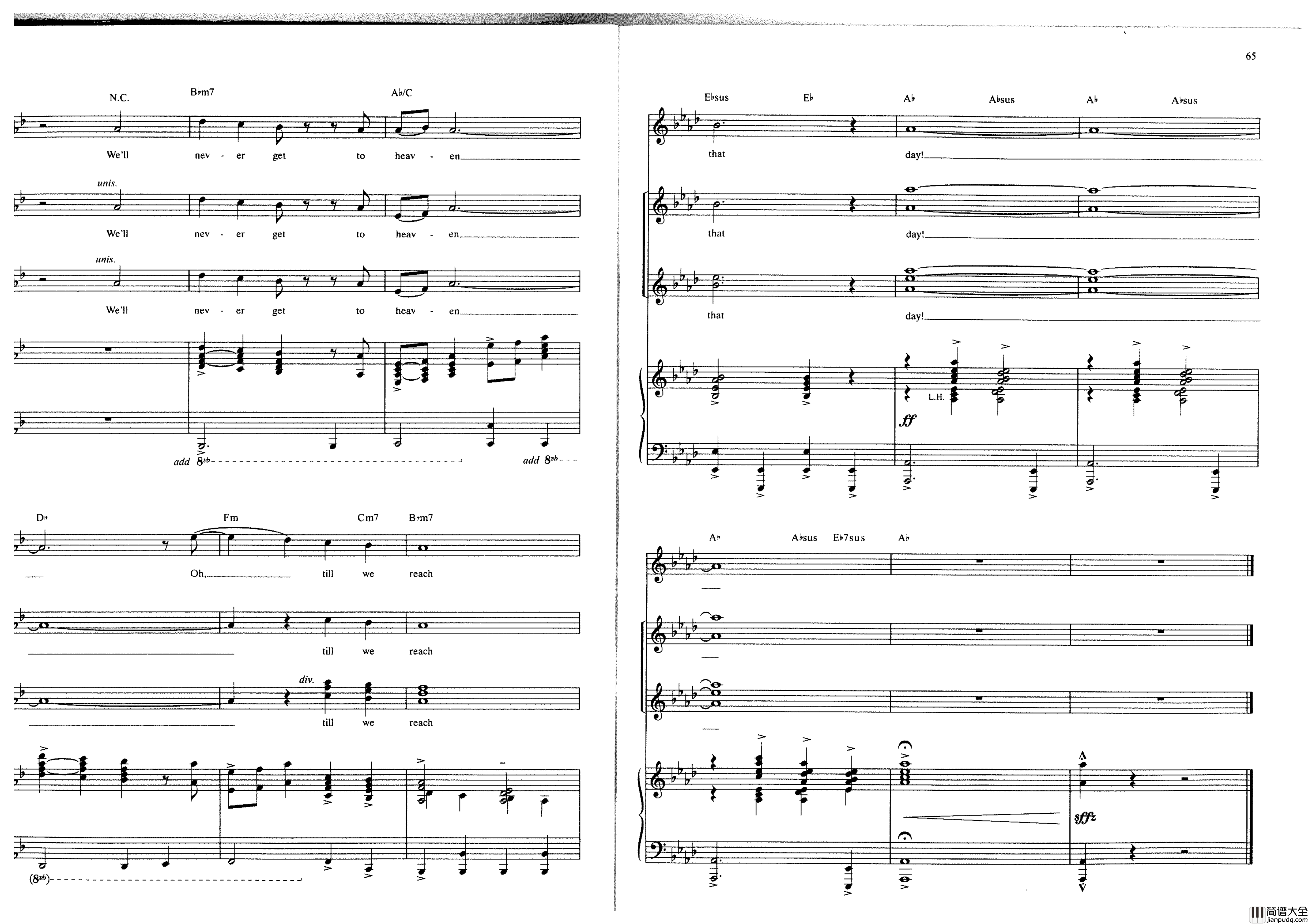Ragtime全集钢琴谱_Stephen_Flaherty