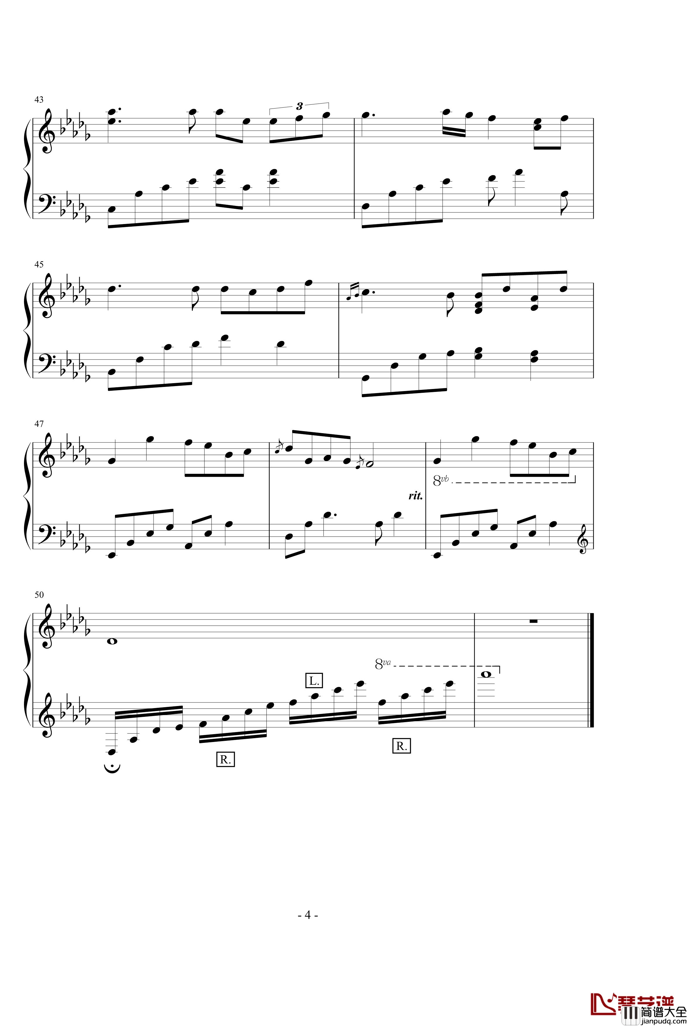 Promise_Kiss钢琴谱_零