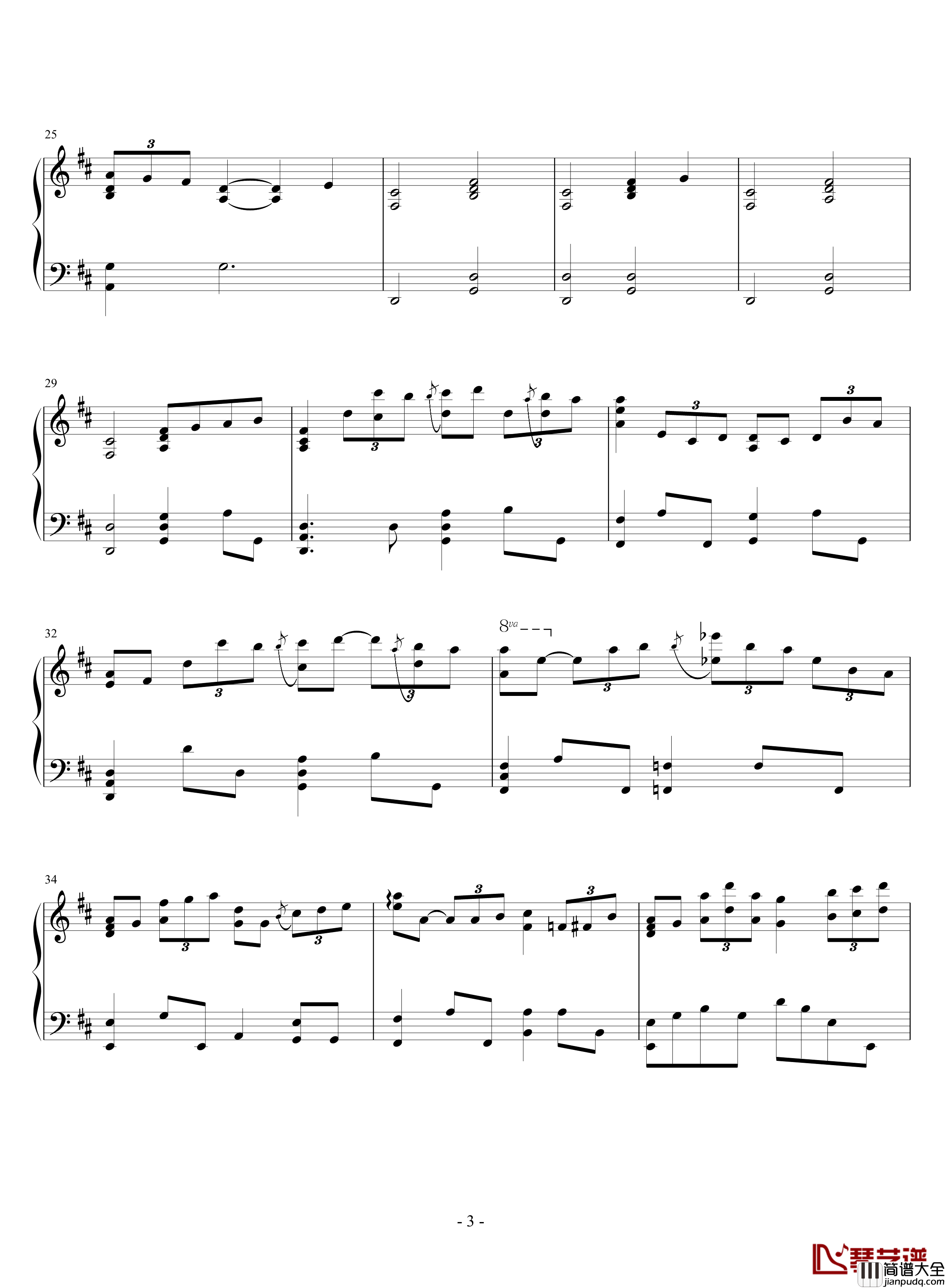 Eve钢琴谱_Yiruma