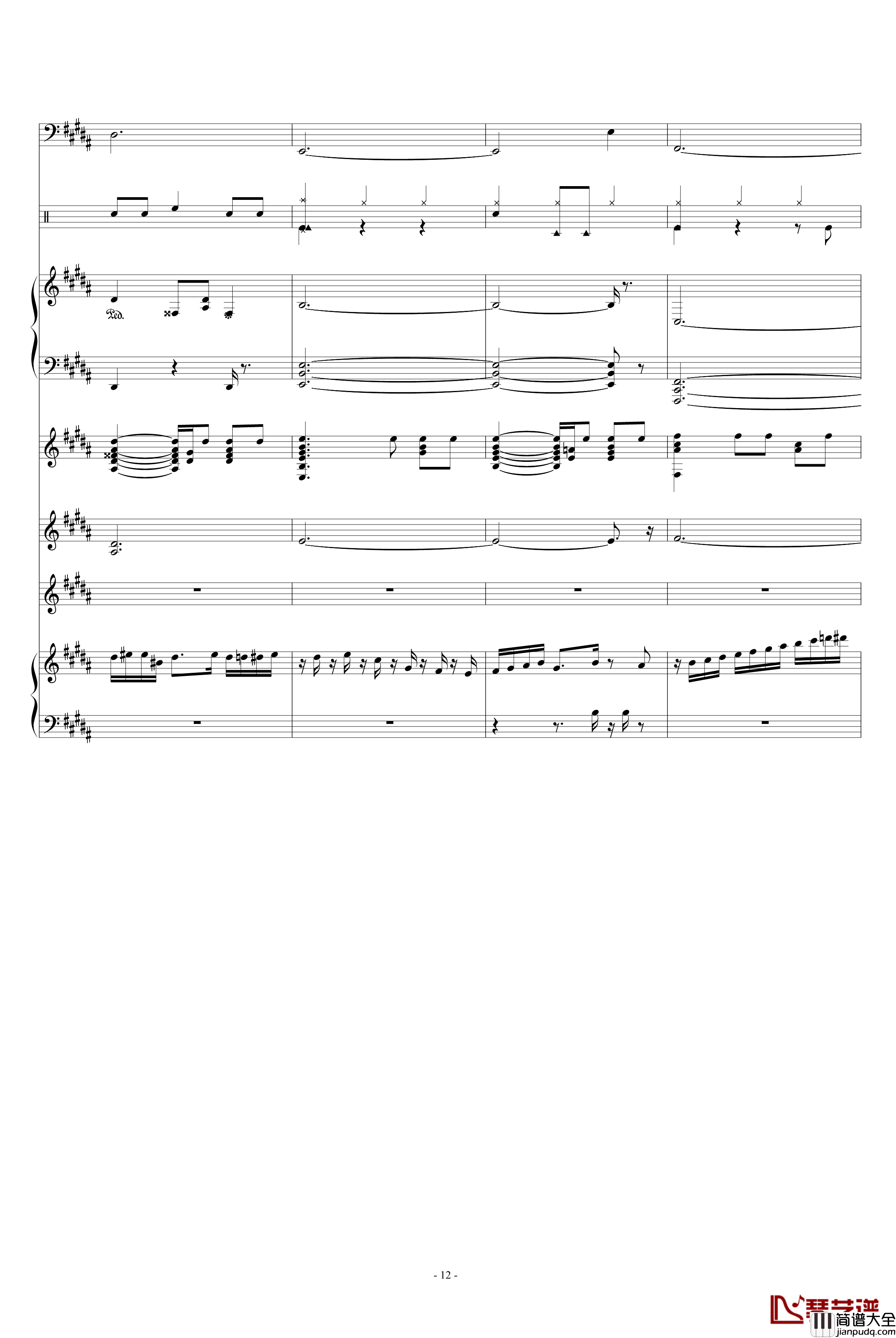 _angels_JAZZ_DEMO钢琴谱_陈宇喆