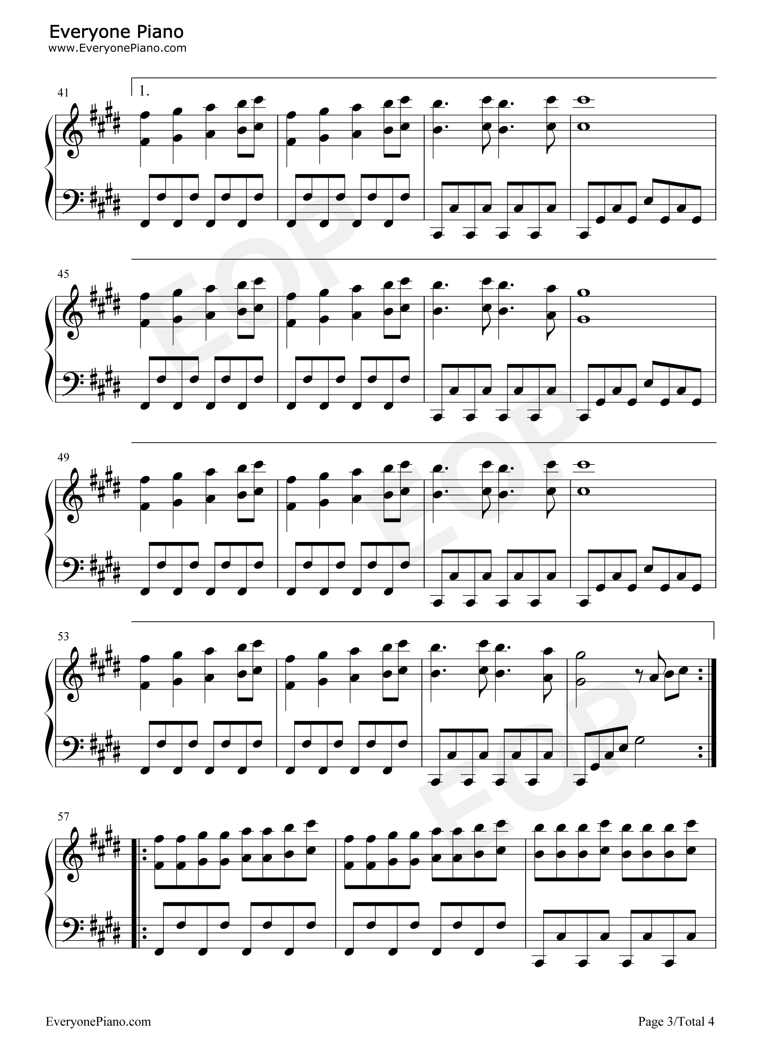 Ngay_Tho钢琴谱_Tăng_Duy_Tân_Phong_Max_黄龄