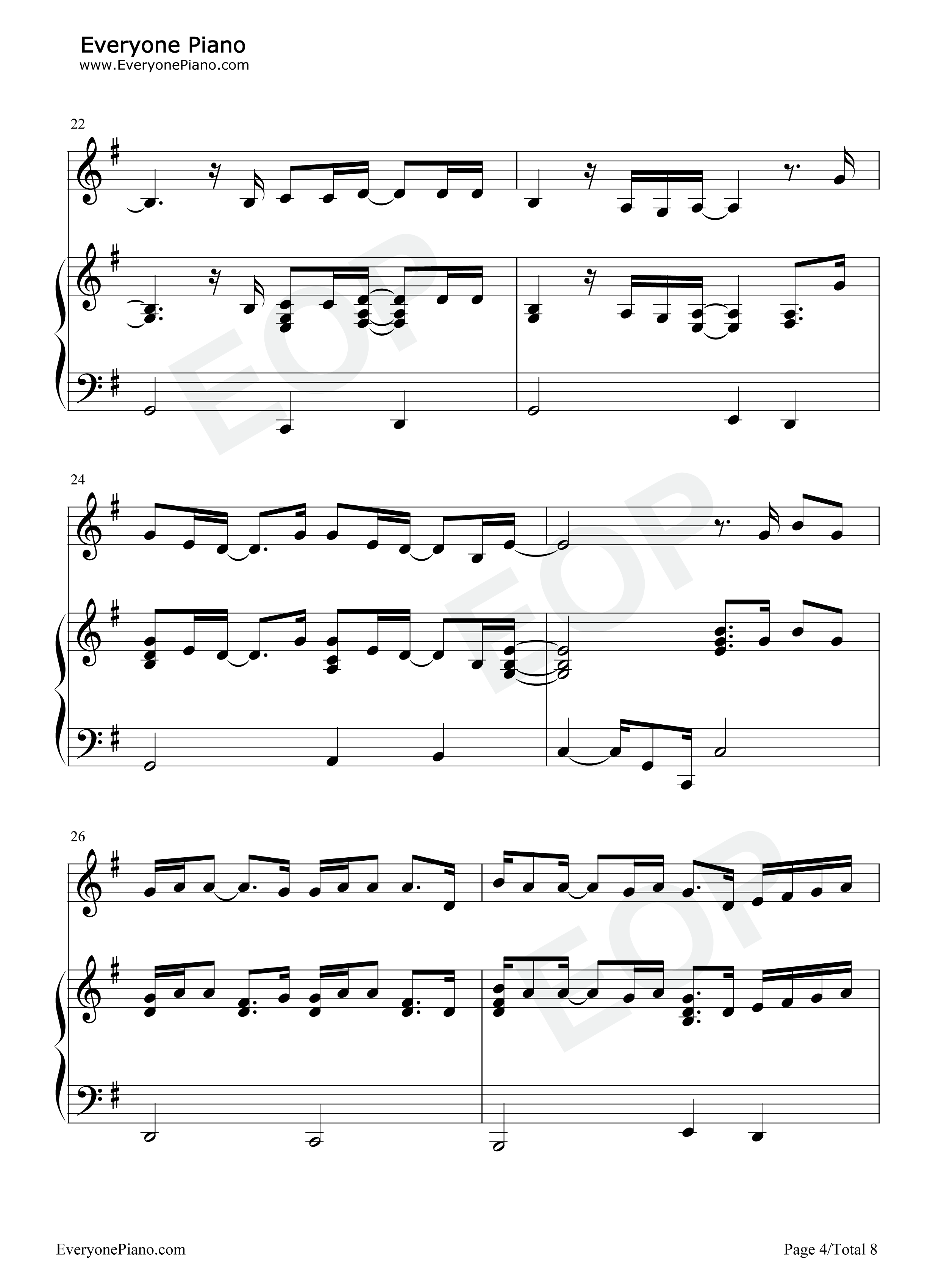 I_Still_Believe钢琴谱_Mariah_Carey_玛丽亚·凯莉