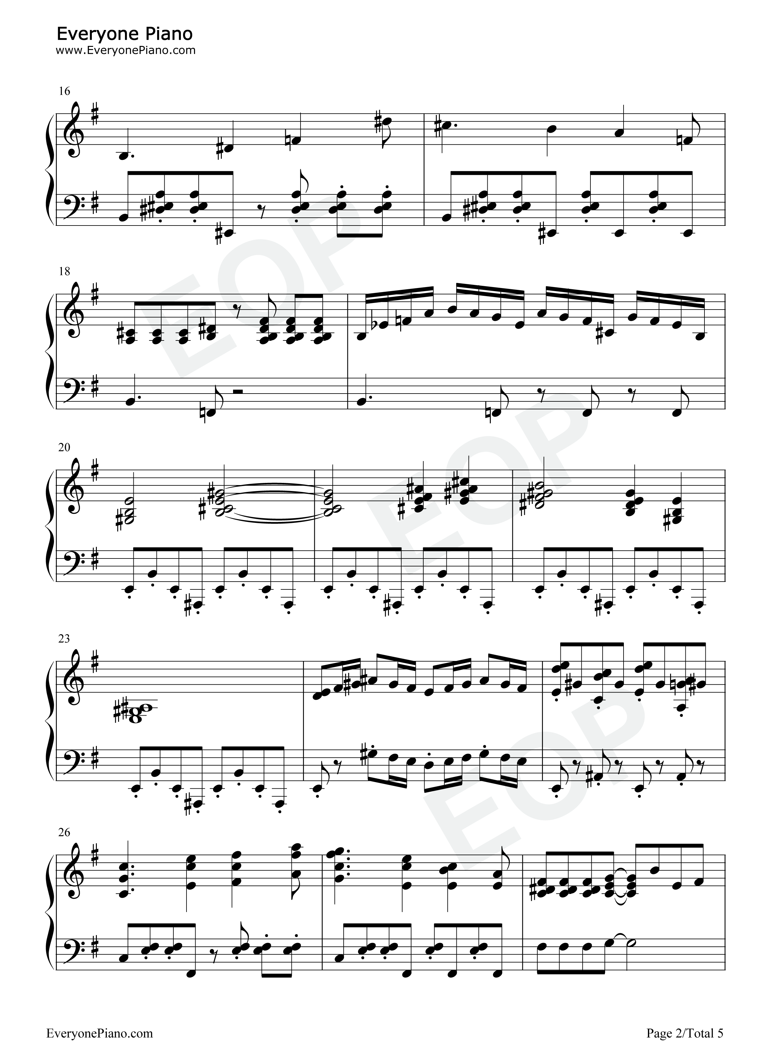 The_Simpsons_Theme钢琴谱_Danny_Elfman