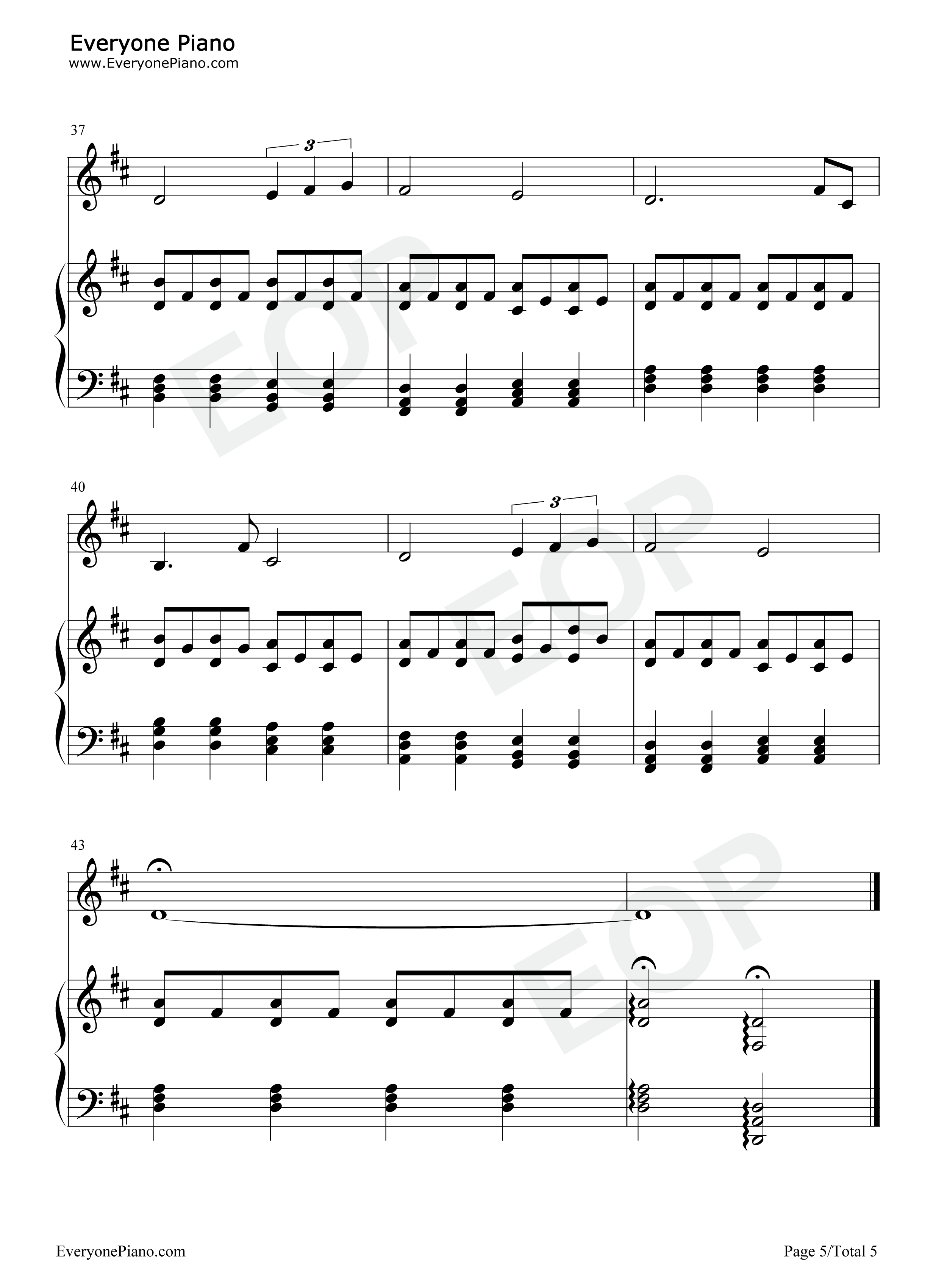 Cant_Help_Falling_in_Love钢琴谱_Elvis_Presley