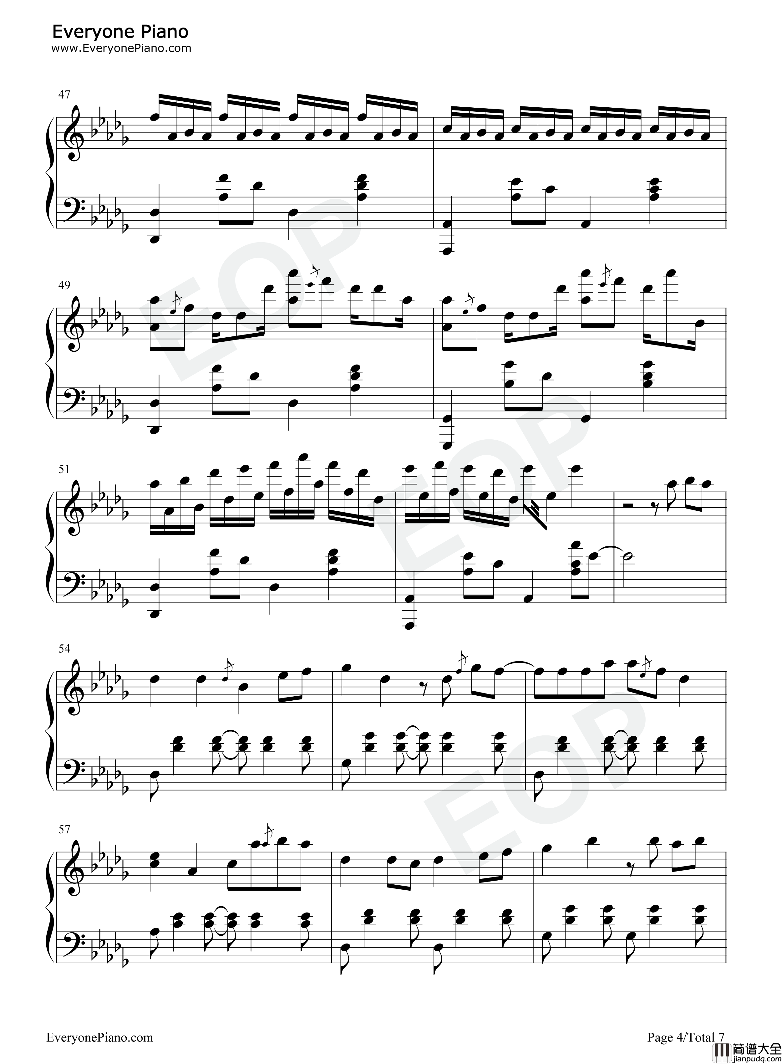 秋分钢琴谱_音阙诗听_昆玉