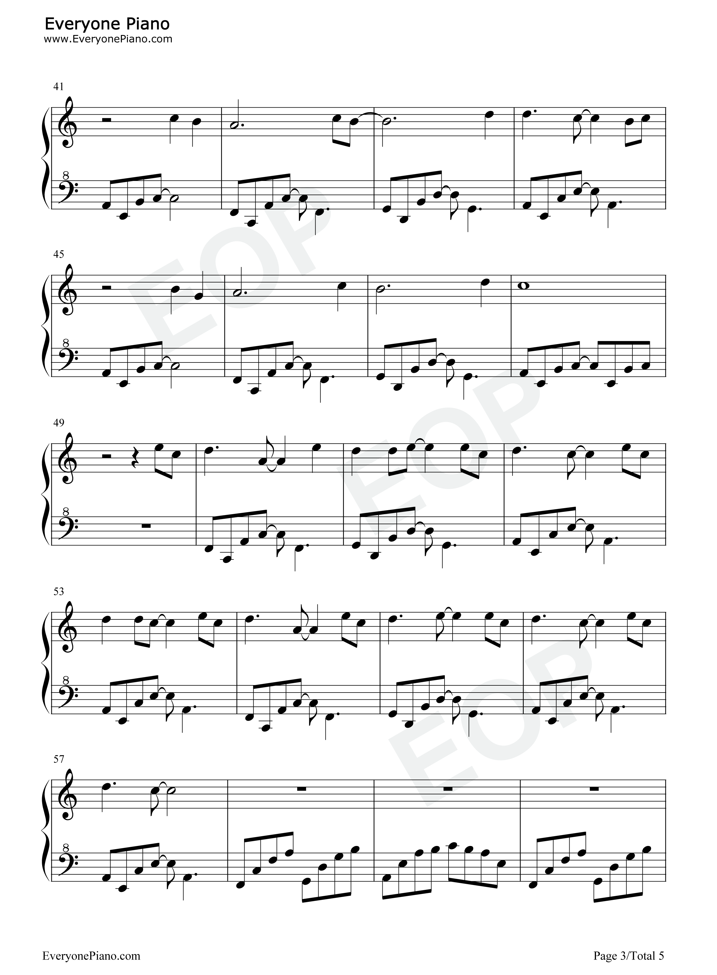 Take_Me_Hand钢琴谱_Cécile_Corbel_DAISHI_DANCE
