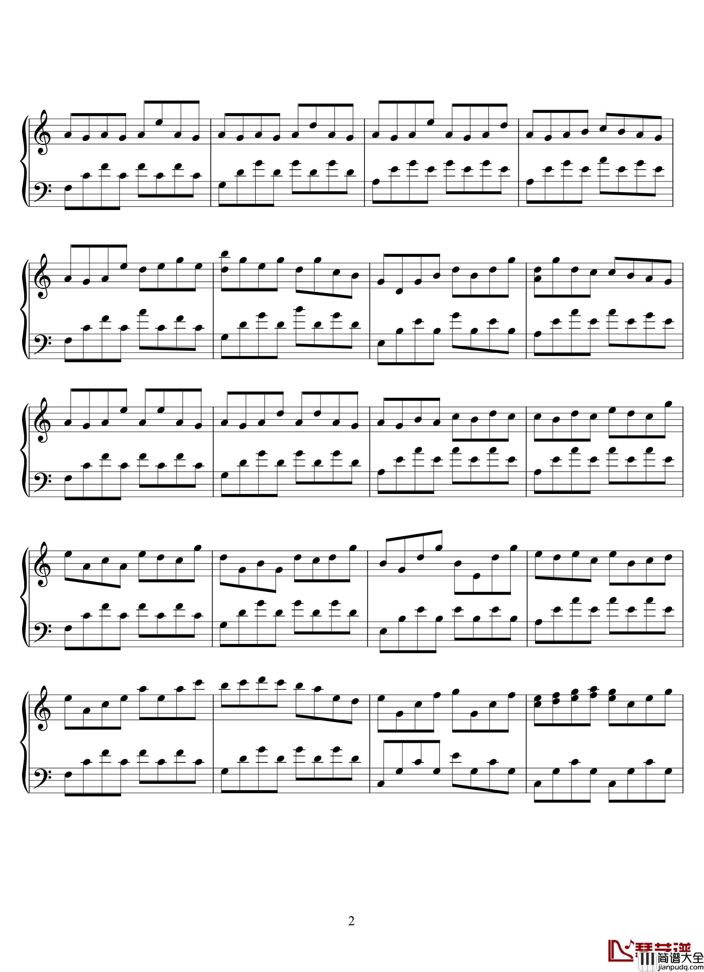 After_a_Busy_Day钢琴谱_lixiang'spiano
