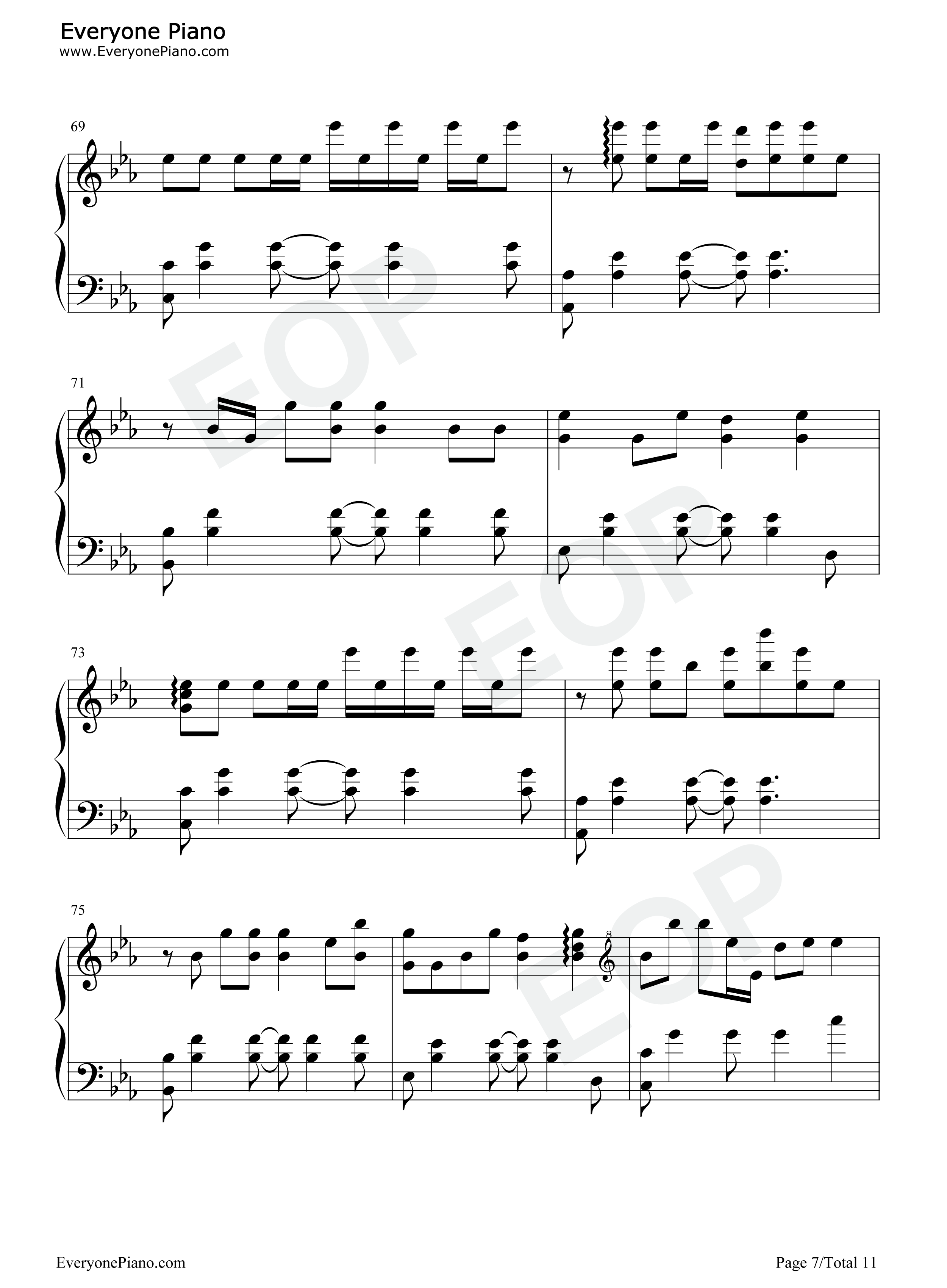 处暑钢琴谱_音阙诗听_王梓钰
