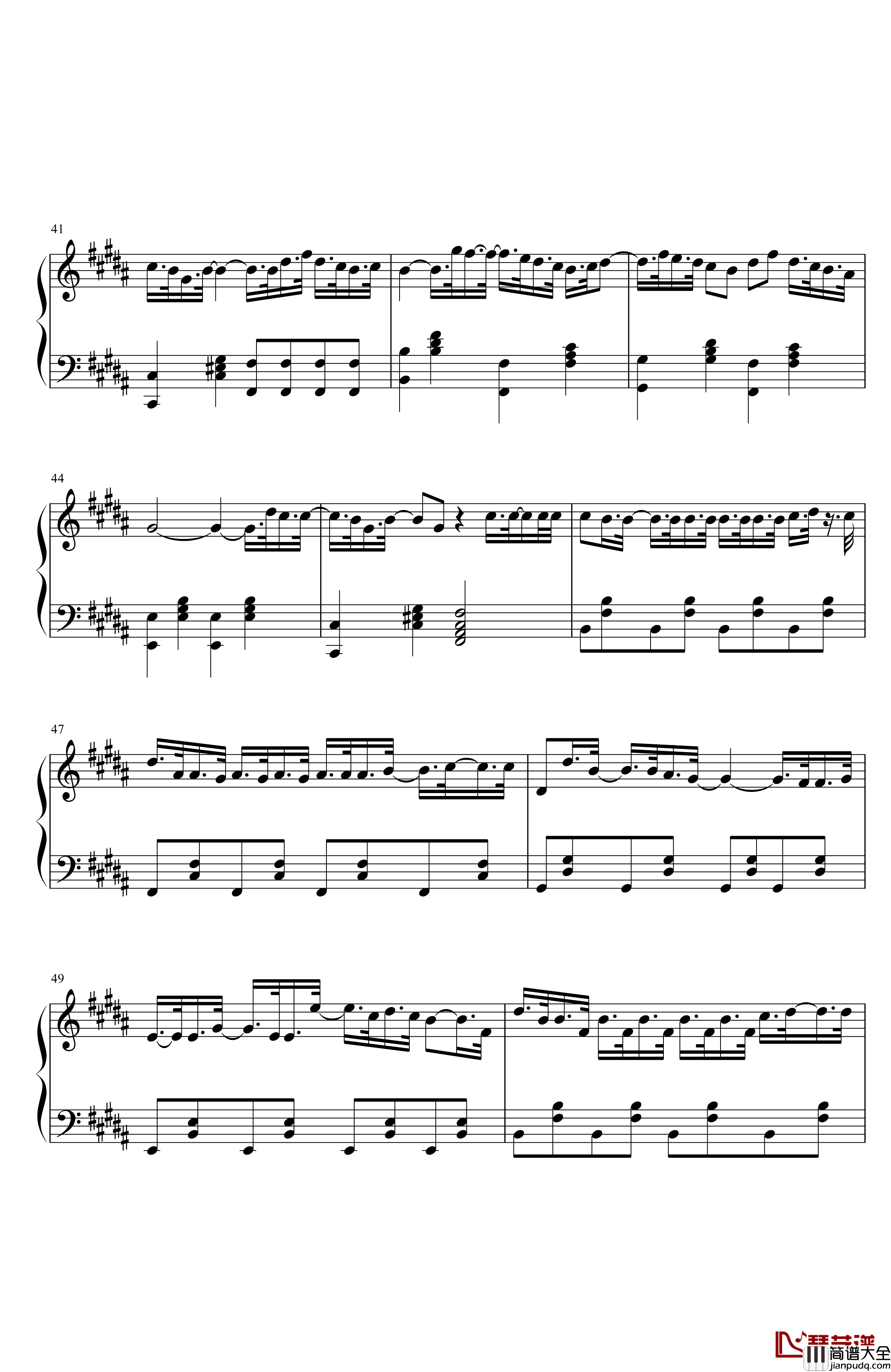 I'm_Yours钢琴谱_杰森·玛耶兹_Jason_Mraz
