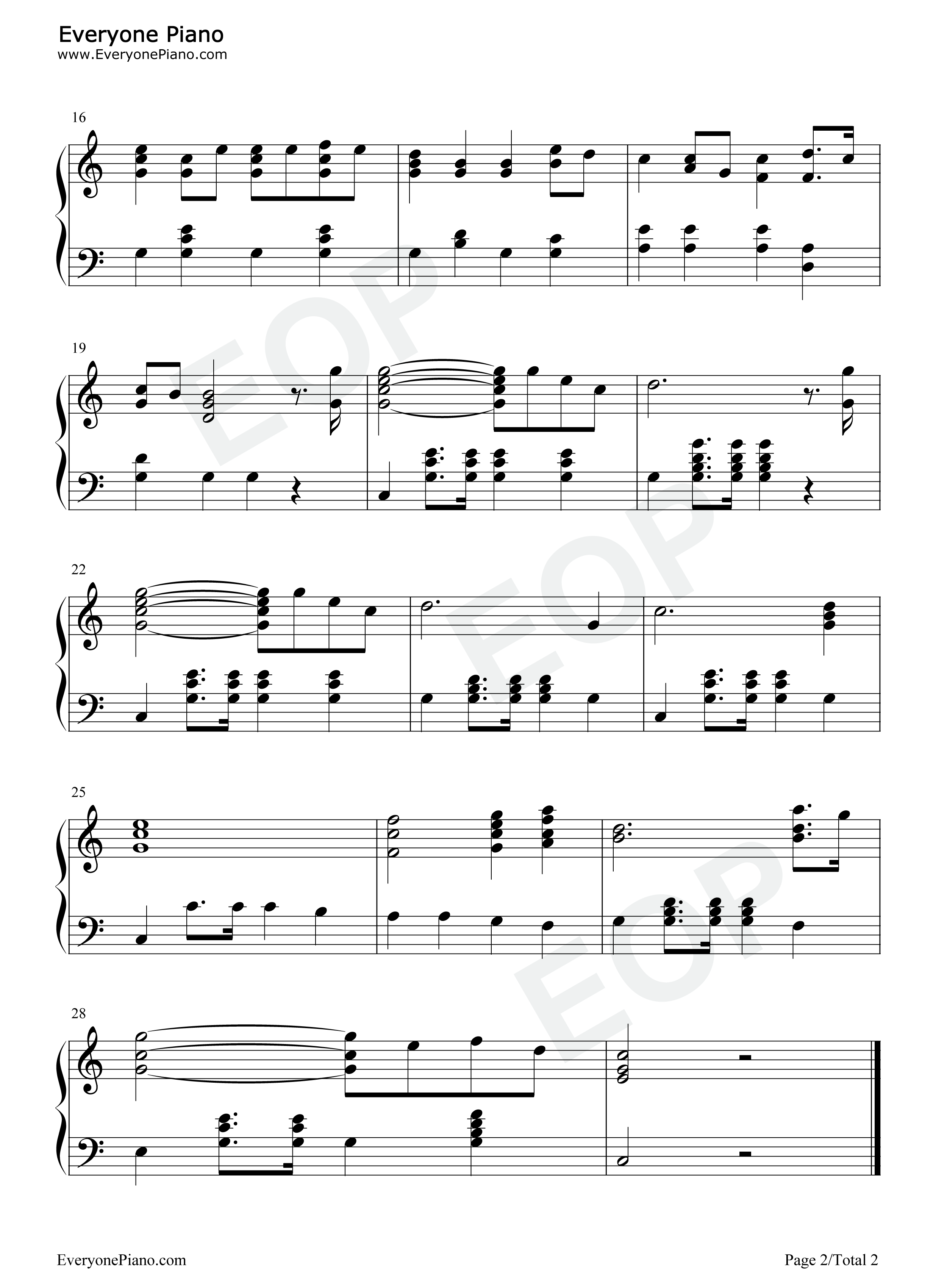 马赛曲钢琴谱_克洛德·约瑟夫·鲁日·德·李尔_Claude_Joseph_Rouget_de_Lisle