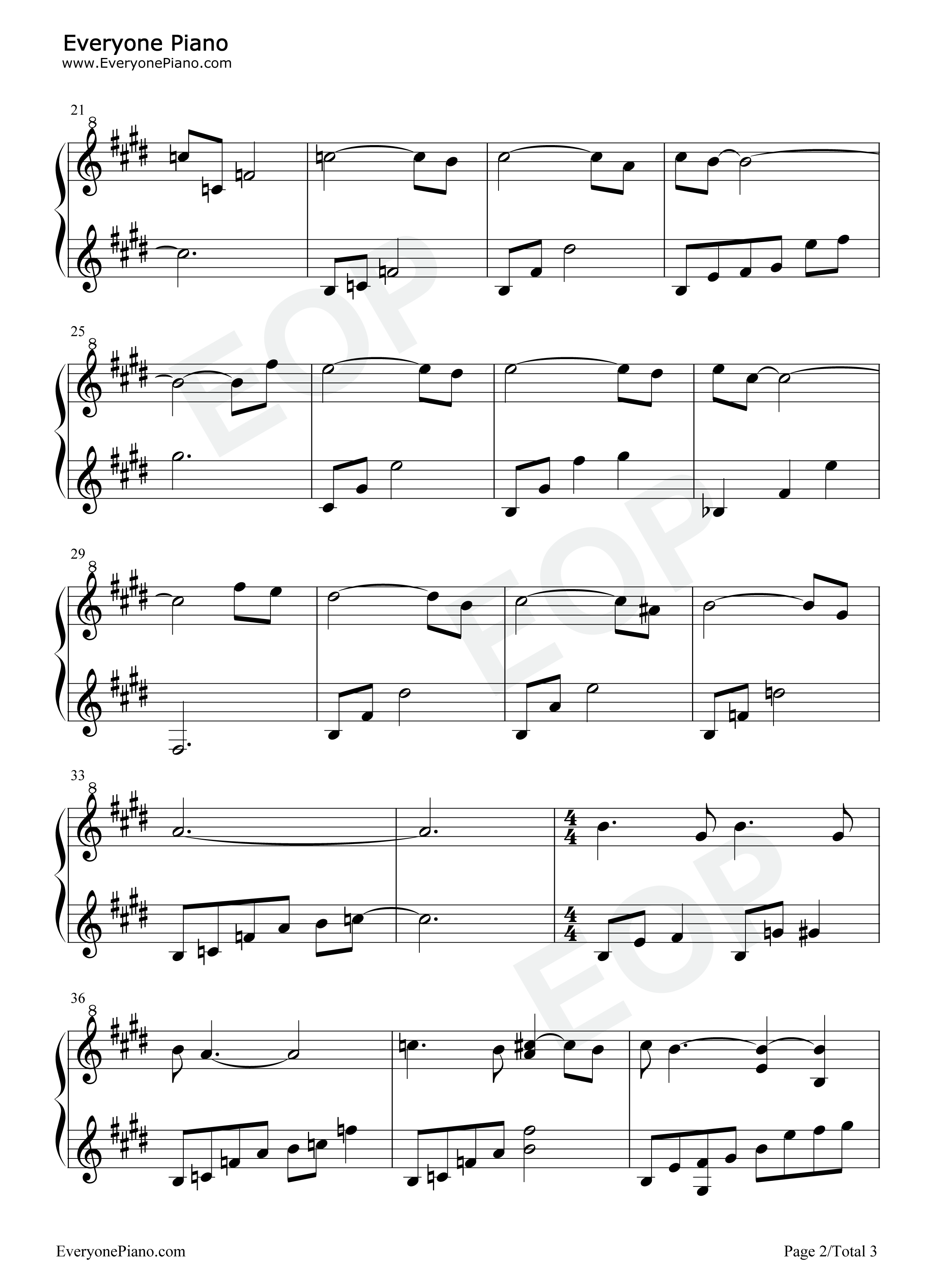 Boos_Going_Home钢琴谱_Randy_Newman