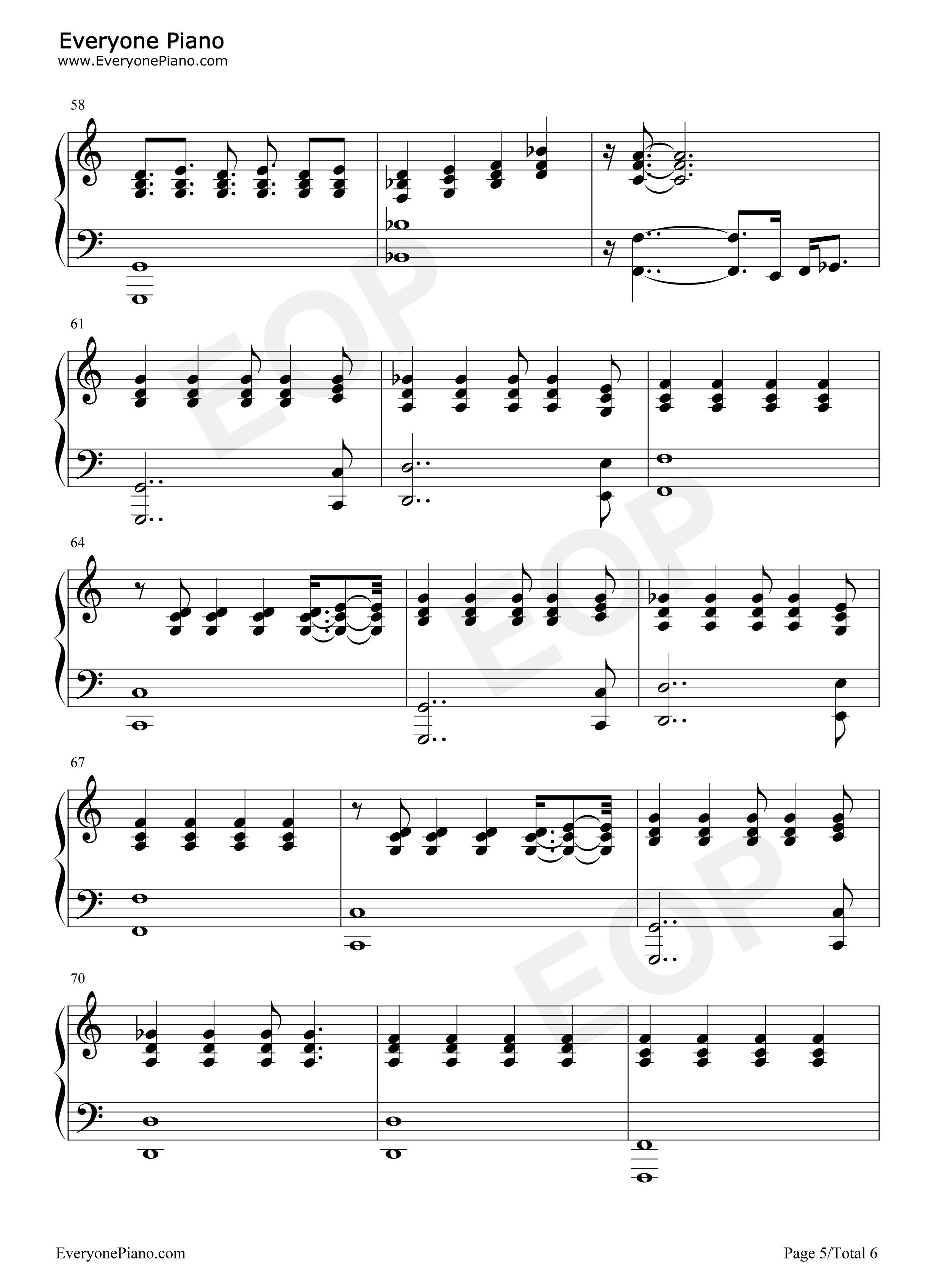 Drops_of_Jupiter_Tell_Me钢琴谱_Train