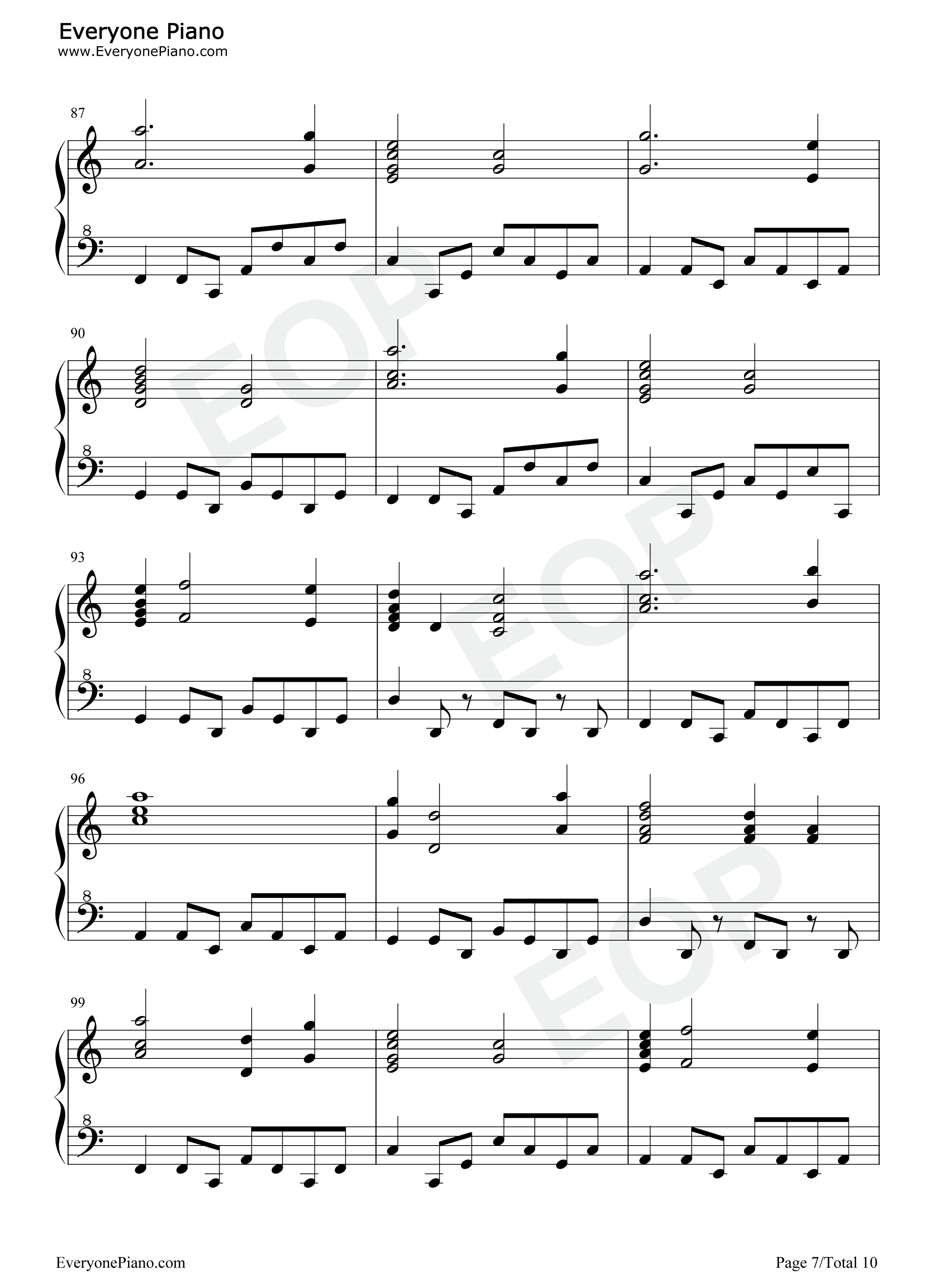 Oogway_Ascends钢琴谱_Hans_Zimmer_John_Powell