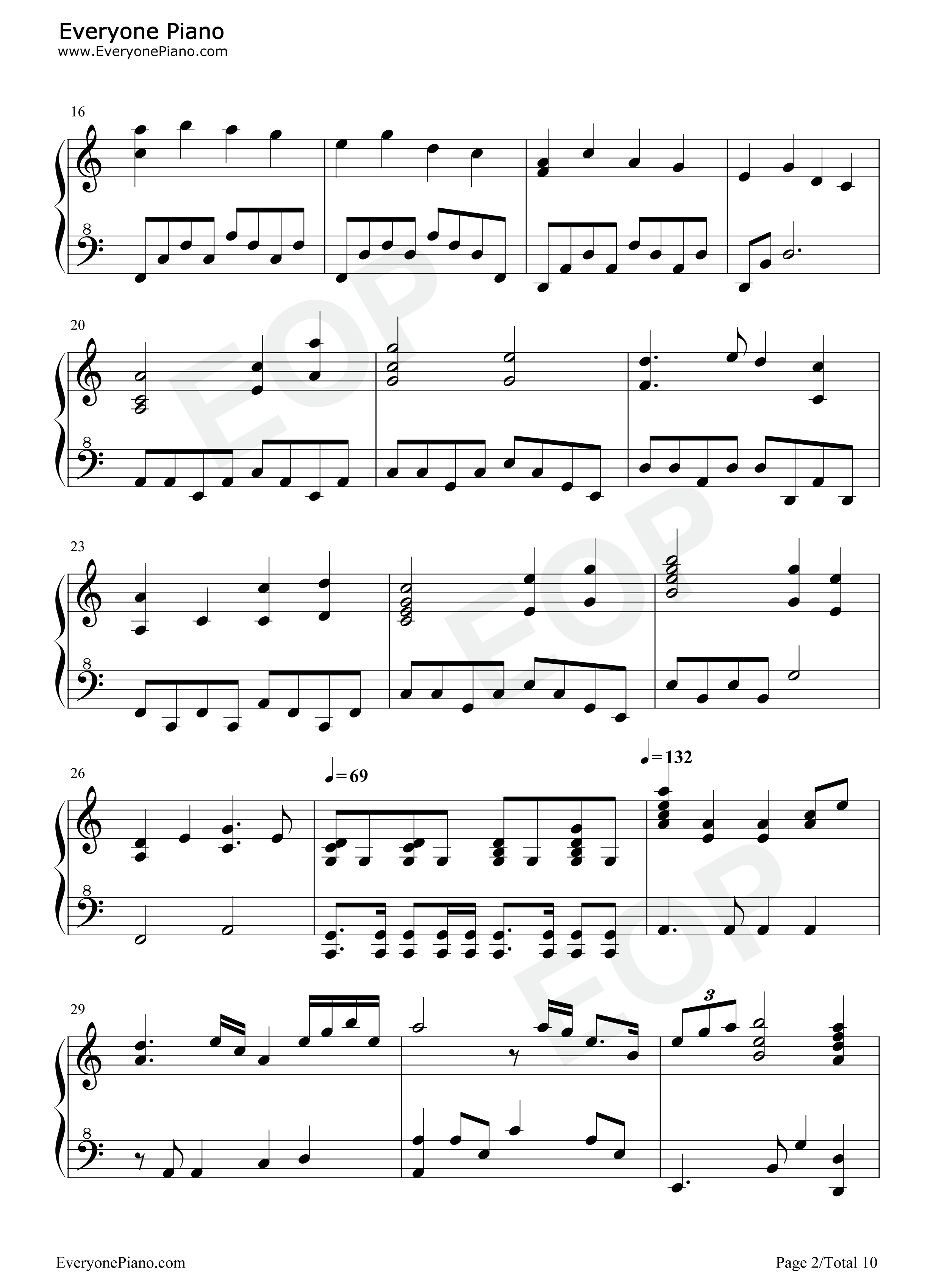 Oogway_Ascends钢琴谱_Hans_Zimmer_John_Powell