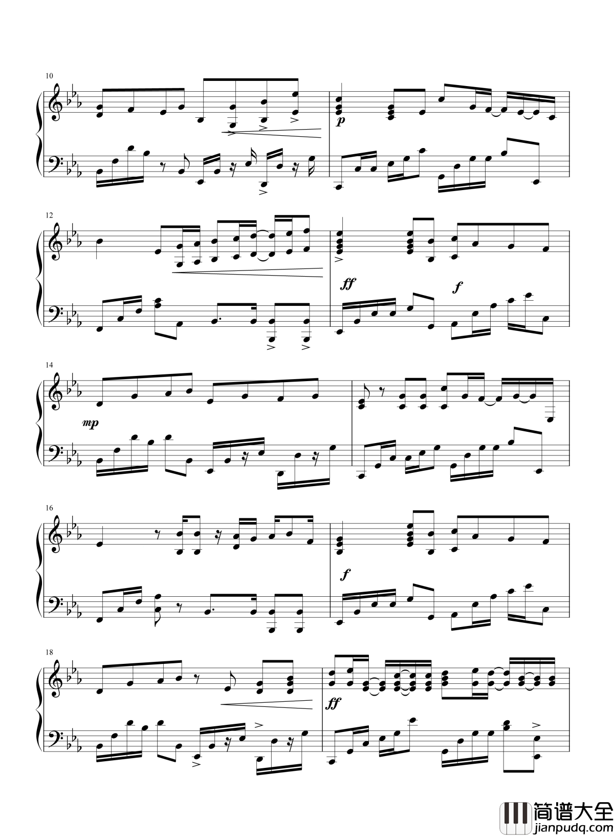 岁月如歌钢琴谱_陈奕迅_即使生命如尘,仍愿岁月如歌