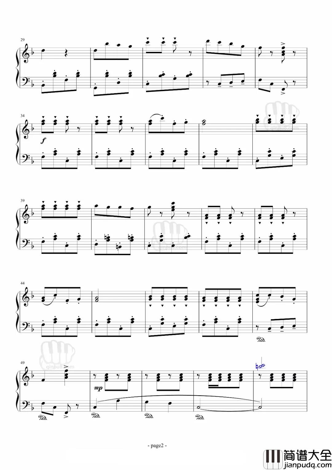 铃儿响叮当钢琴谱_最早其实是感恩节歌曲