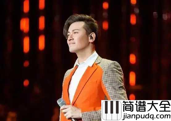 痴心绝对钢琴谱_李圣杰_此去经年你别来我无恙