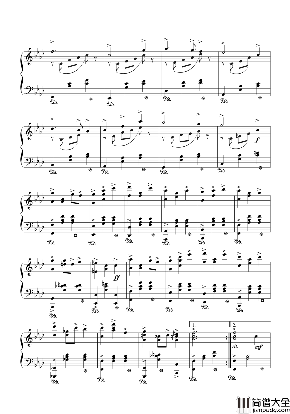 霞光钢琴谱_曲锦楠_月光_把天空照亮,洒下一片光芒点缀海洋
