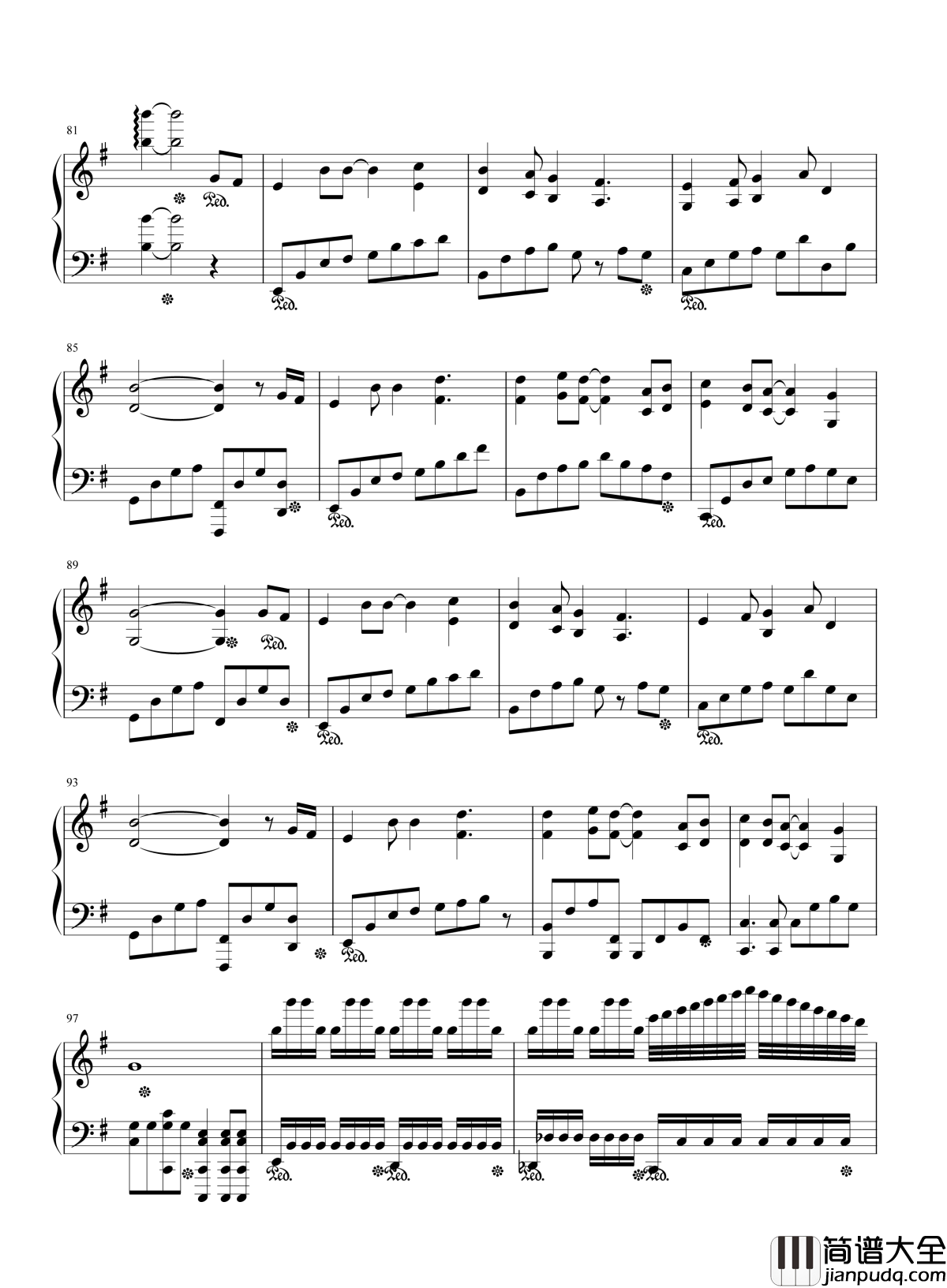 我们的纪念钢琴谱_李雅微_电视剧放羊的星星的插曲