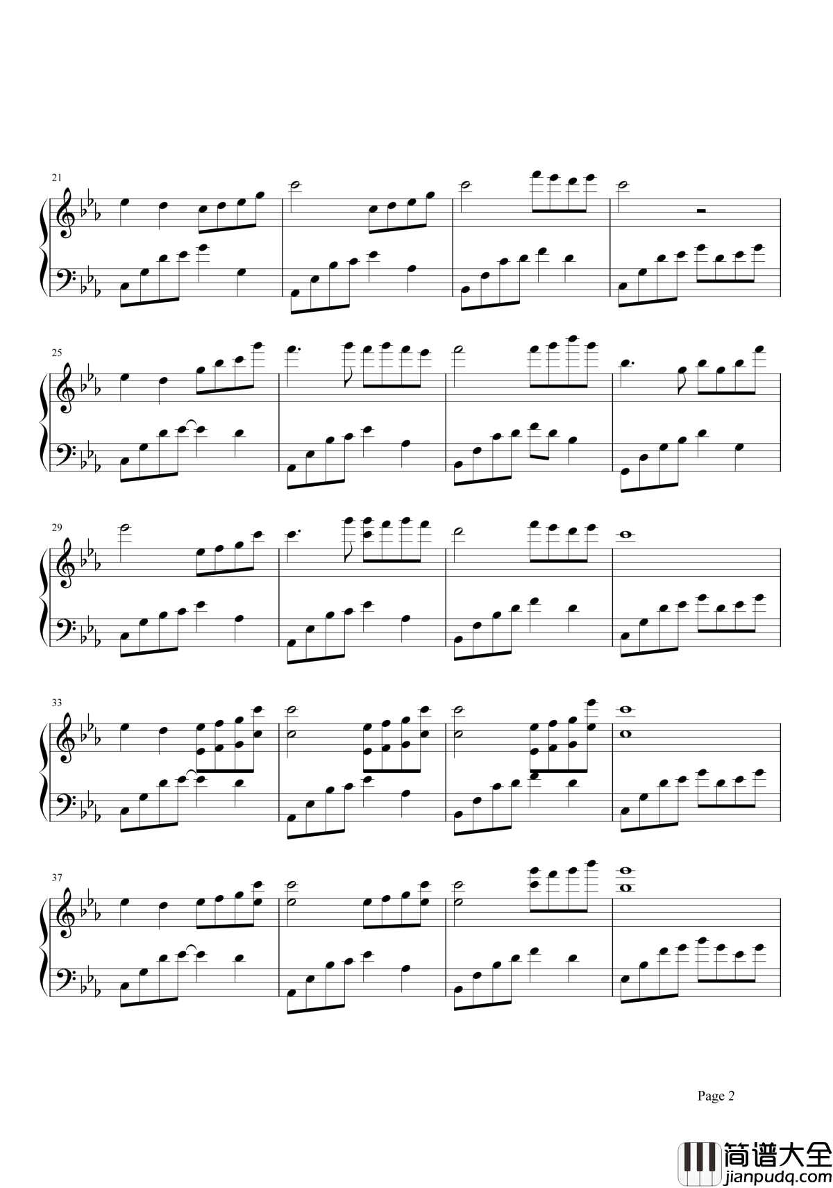 夜的钢琴曲5钢琴谱_你见,或者不见我,我就在那里,不悲不喜