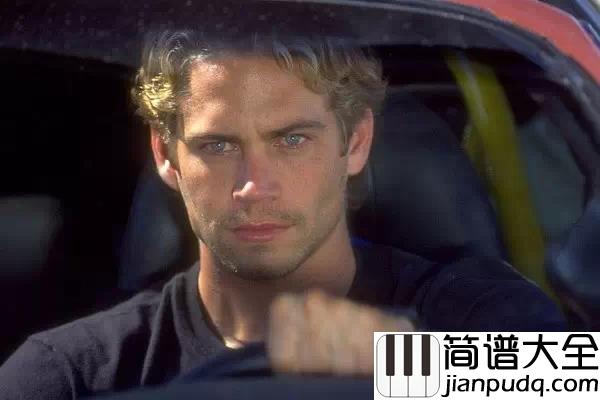 See_You_Again钢琴谱|是时候说再见了