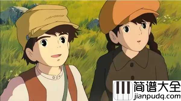 天空之城钢琴谱_久石让_如天上人间般的享受