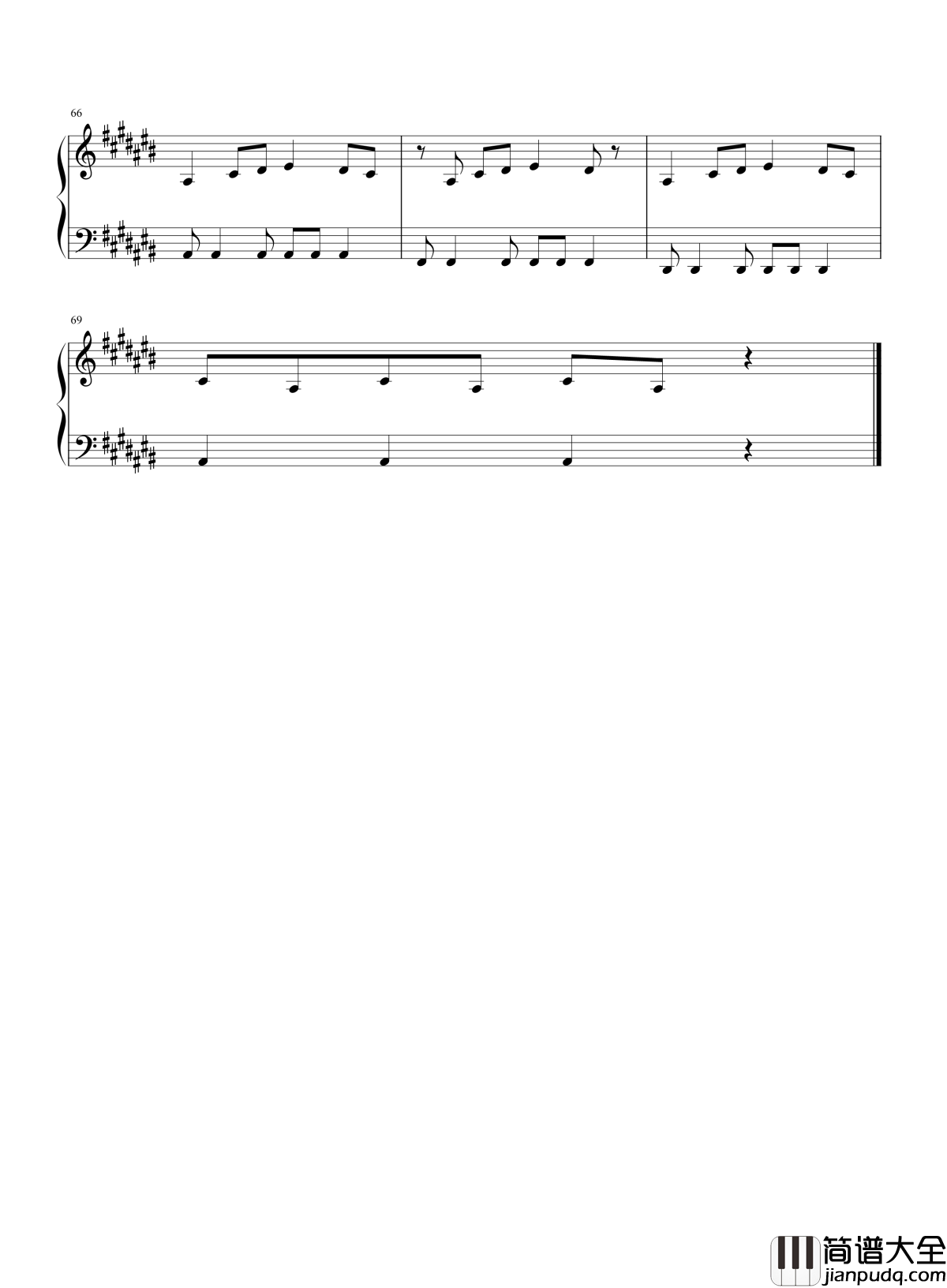裙姊钢琴谱_李荣浩|中西曲风大碰撞_致敬传统文化