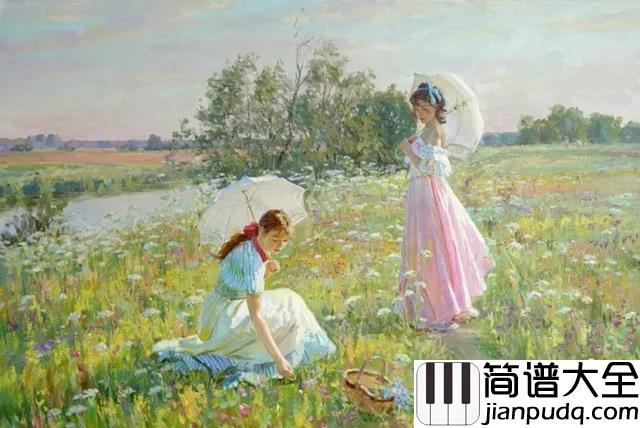 少女的祈祷钢琴谱_婉转的琴声中,流淌出少女心事