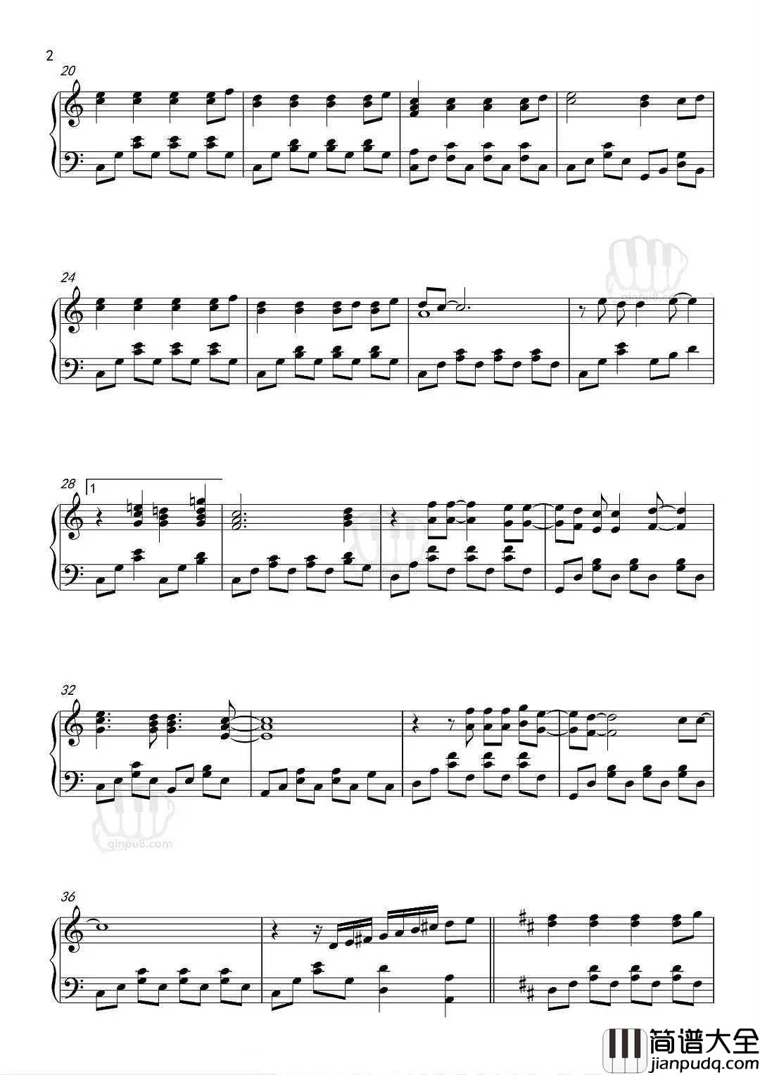 Big_Big_World钢琴谱_奥斯卡经典金曲,一首从小听到大的歌