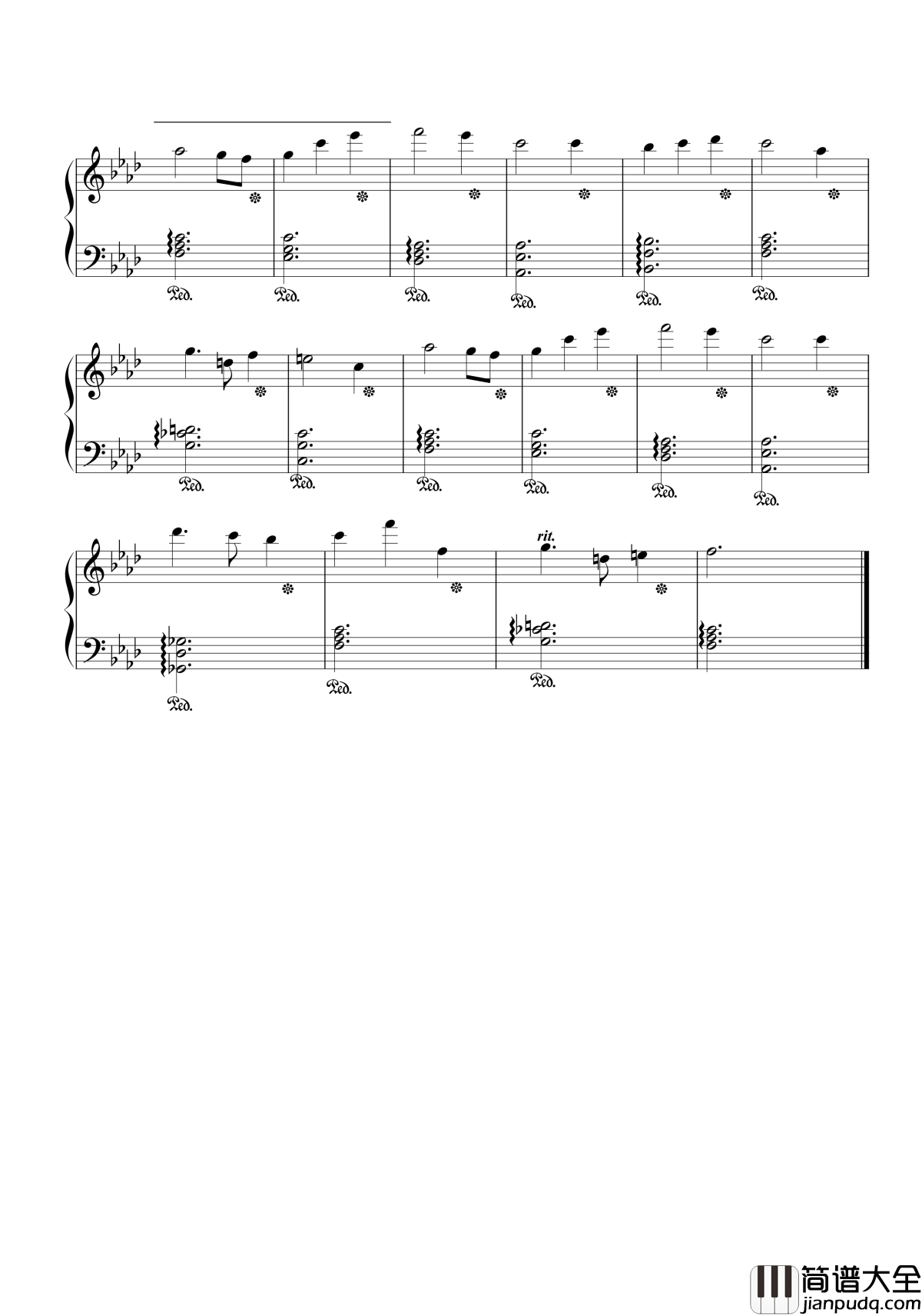 霞光钢琴谱_曲锦楠_月光_把天空照亮,洒下一片光芒点缀海洋