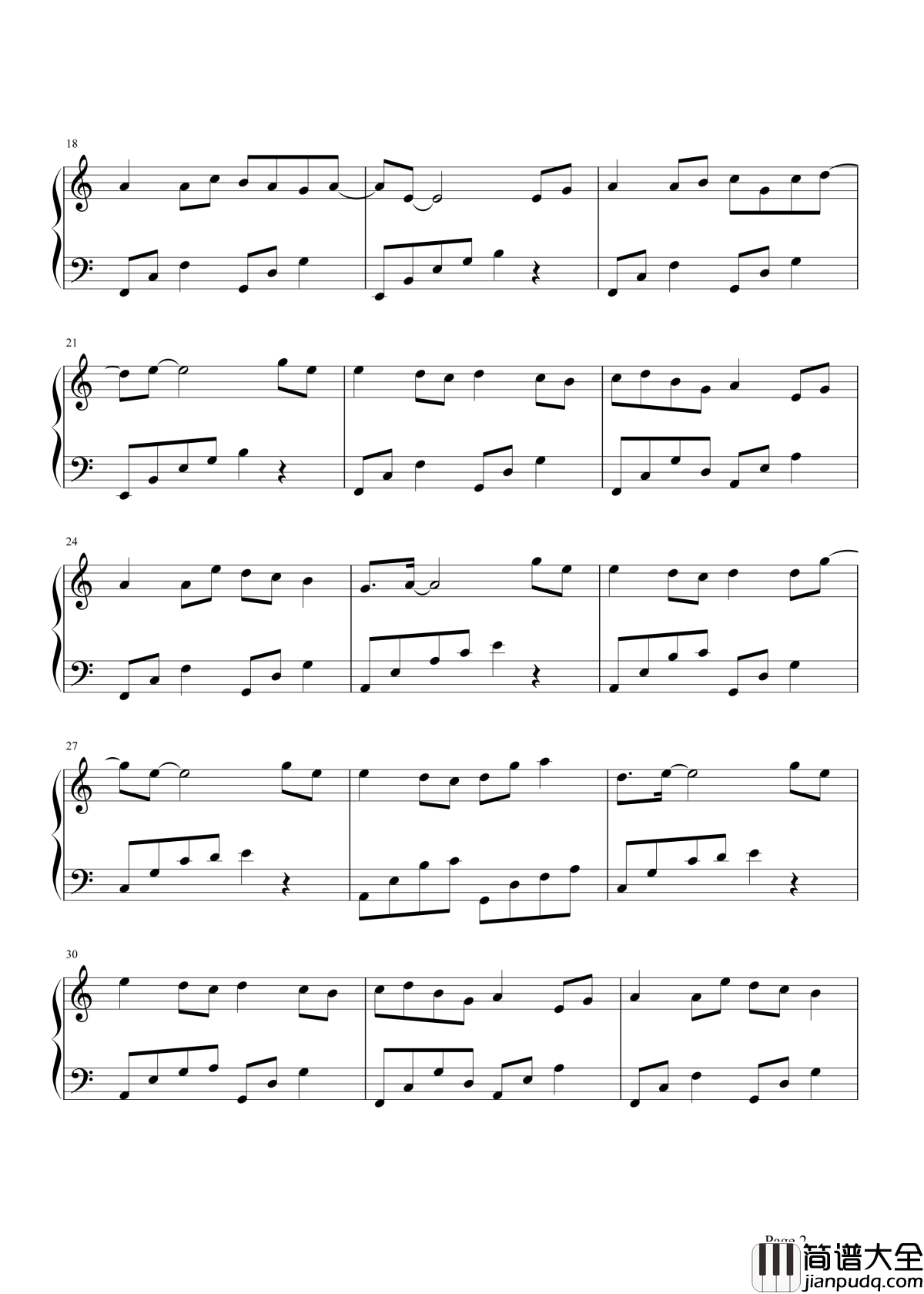 画心钢琴谱_张靓颖_画皮主题曲|我的心只愿为你而割舍