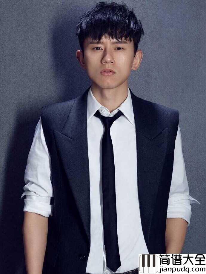 看月亮爬上来钢琴谱_张杰_喜欢你笑得像个小孩
