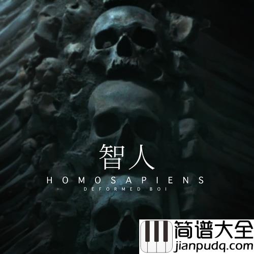 智人简谱(歌词)_畸形儿Deformed_Boi