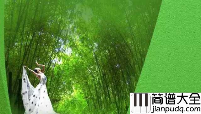 月光下的凤尾竹简谱_傣族民歌节奏舒缓,优美动听