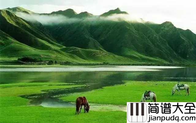 父亲的草原母亲的河简谱_充满感染力的歌声深沉内敛,情怀动人
